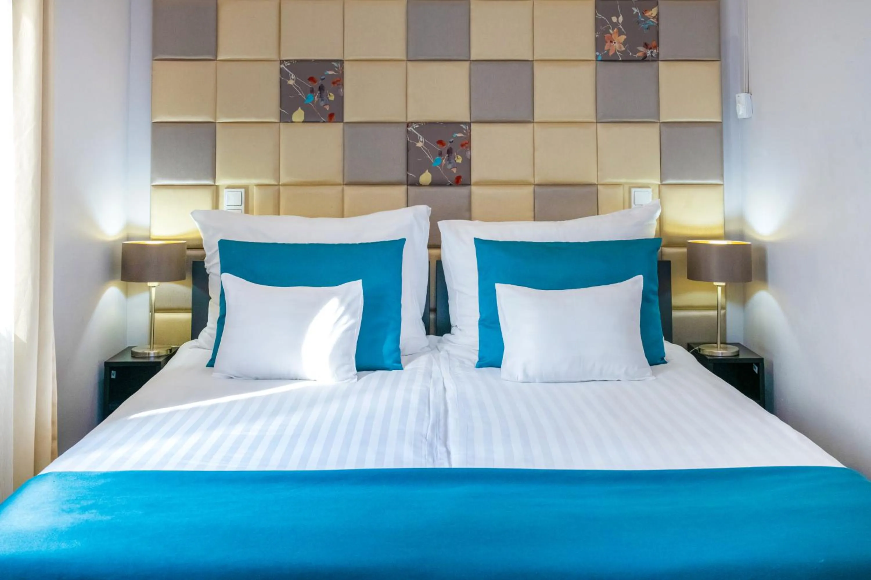 Bed in Hotel President