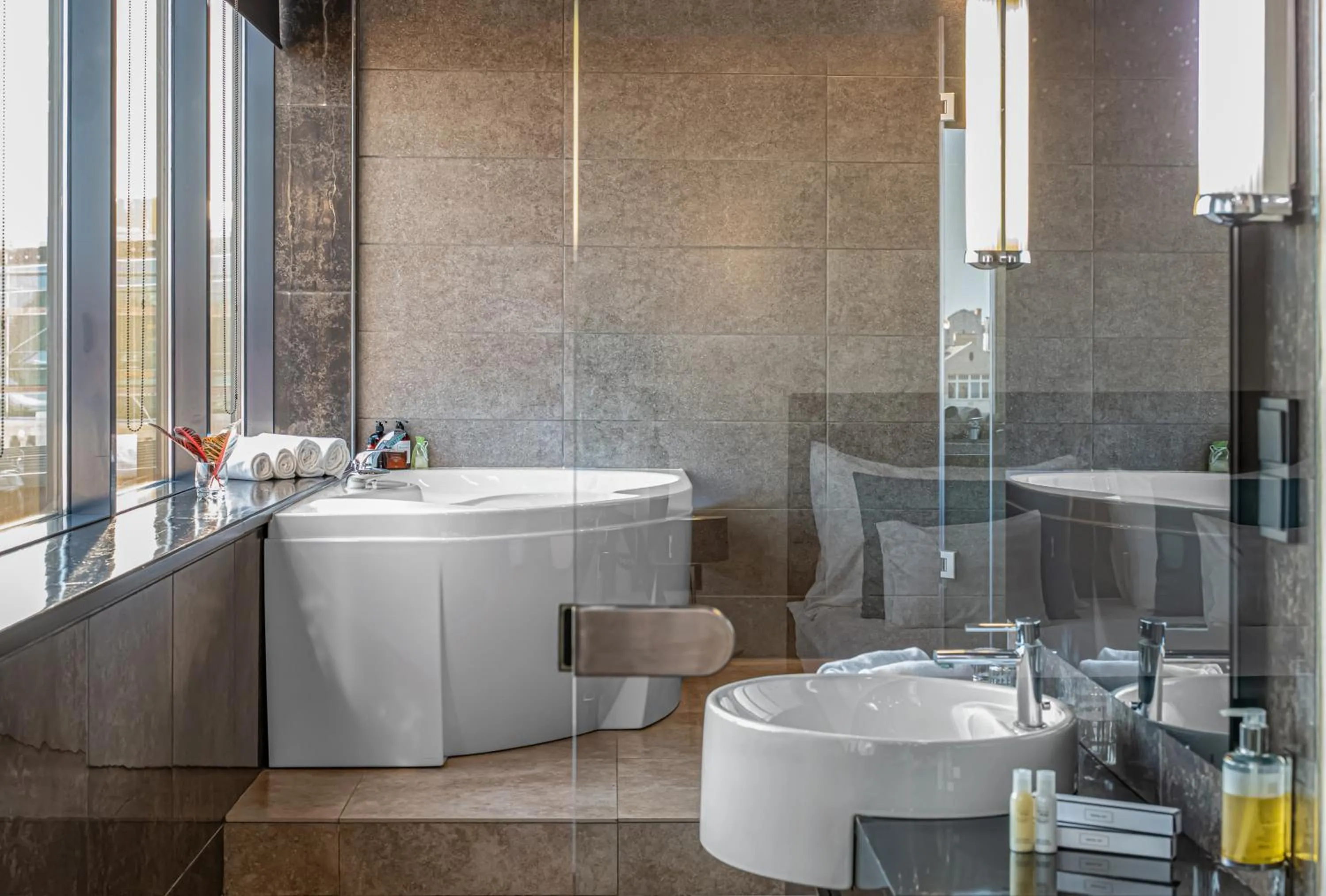 Bathroom in Hotel President