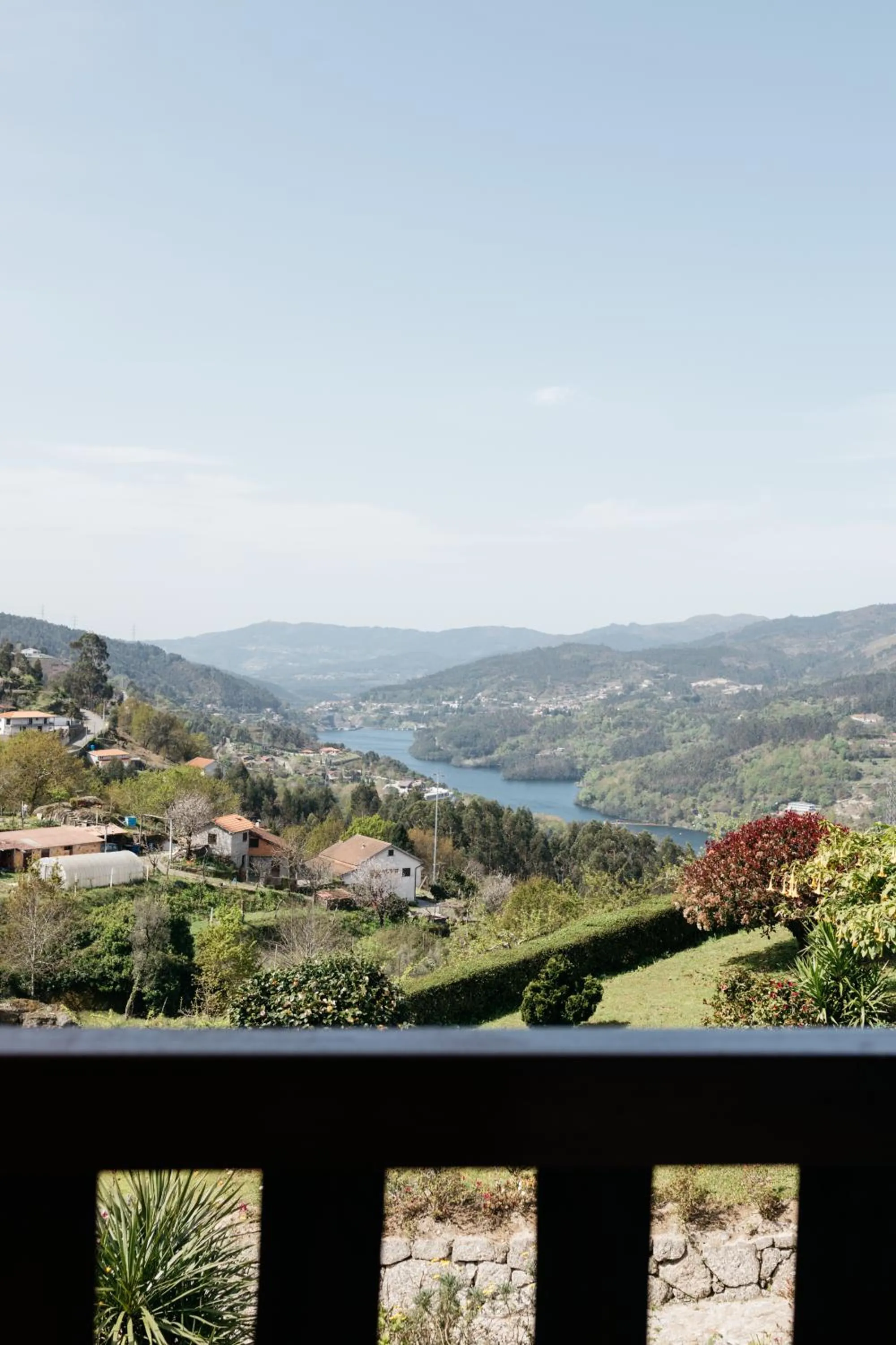 Natural landscape in Quinta do Bento