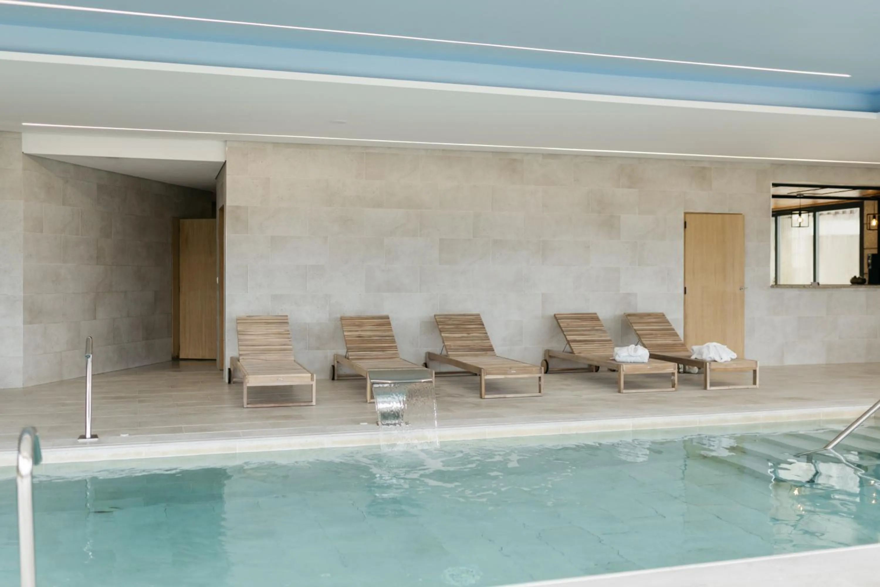 Pool view in Quinta do Bento