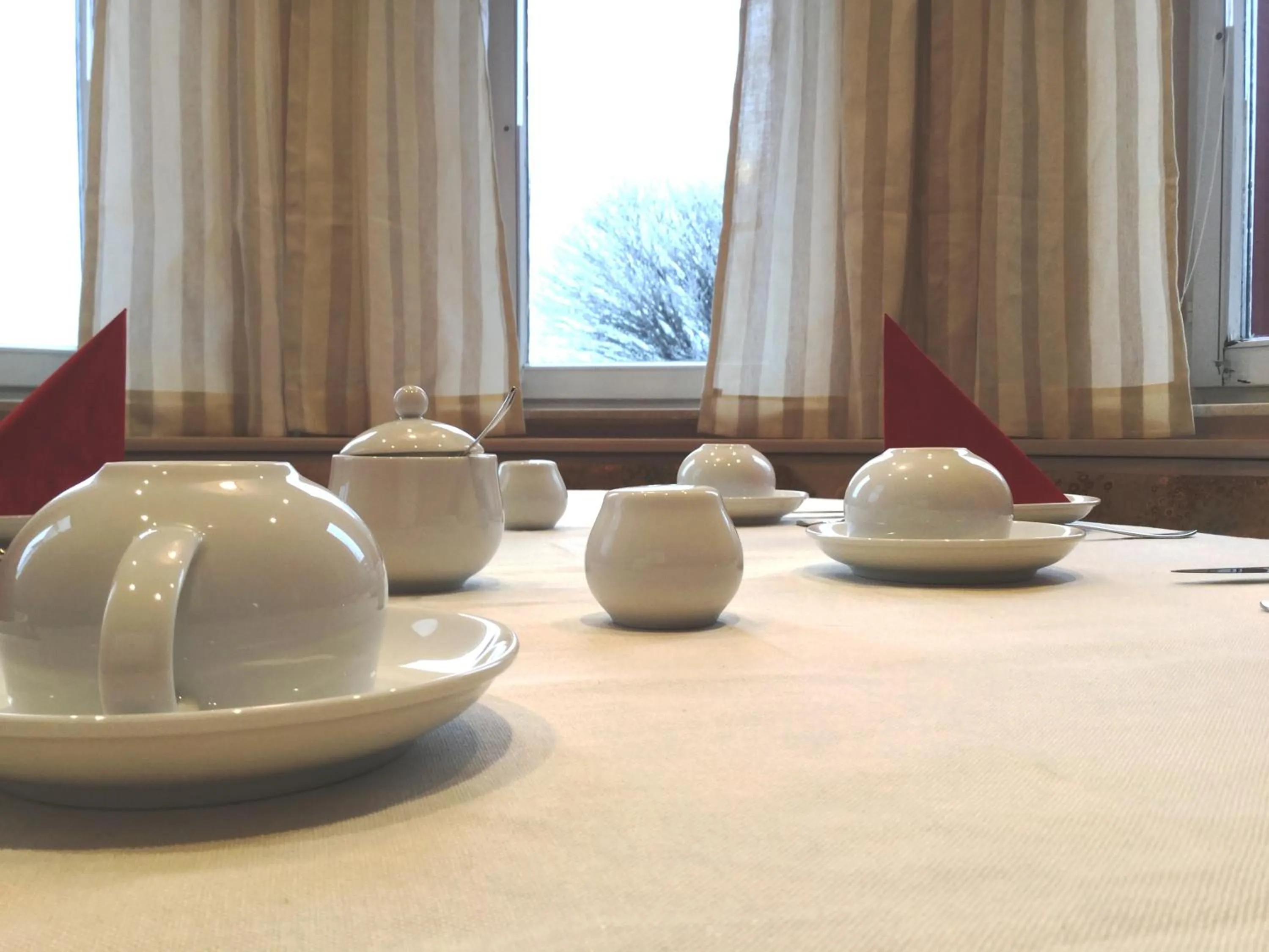 Coffee/tea facilities in Häuser der Villa Italia