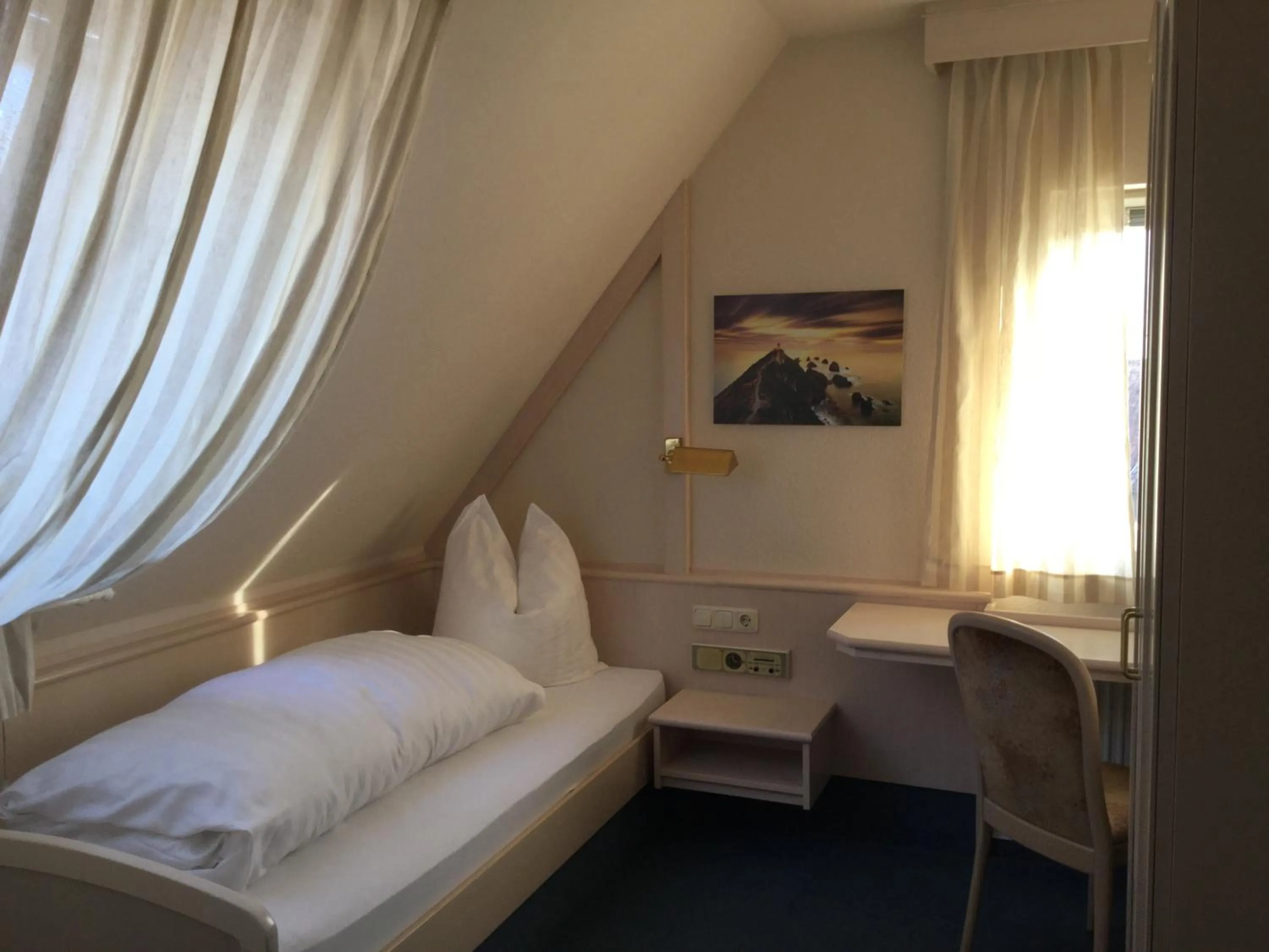 Bed in Häuser der Villa Italia