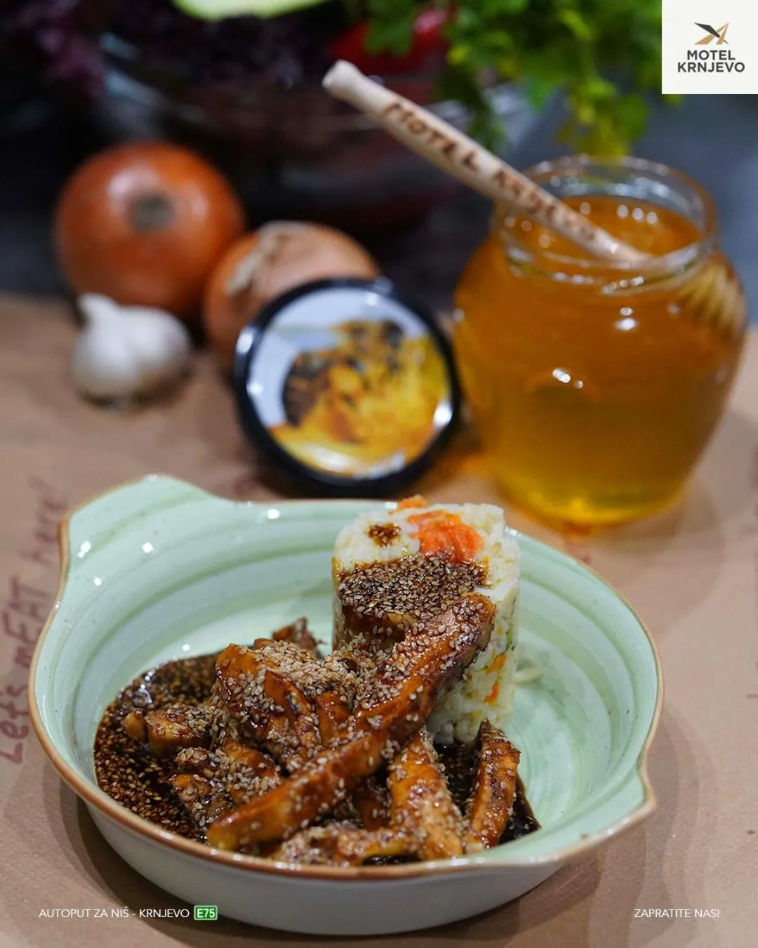 Food in Motel Krnjevo