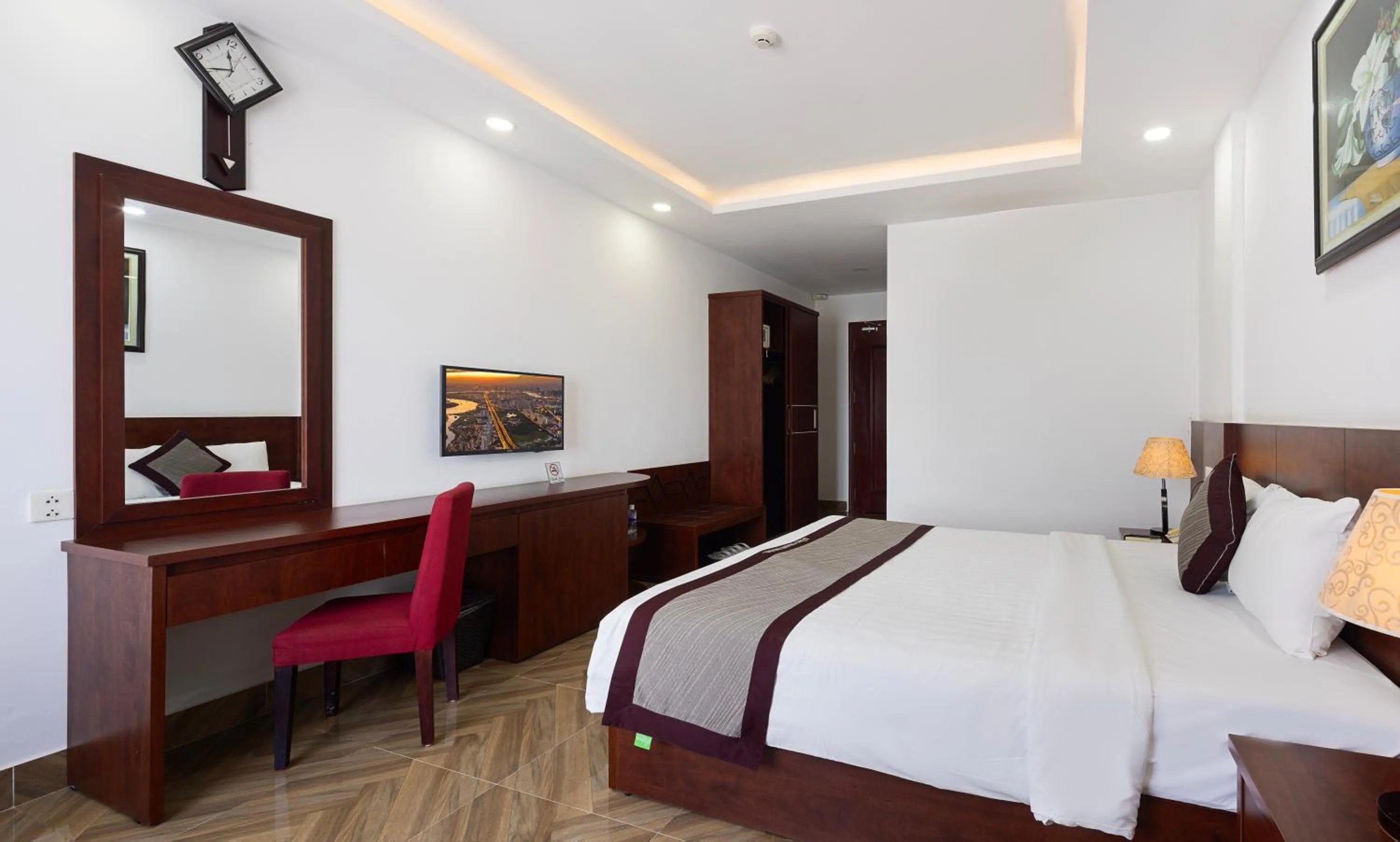 Photo of the whole room, Bed in Gem Nha Trang Hotel