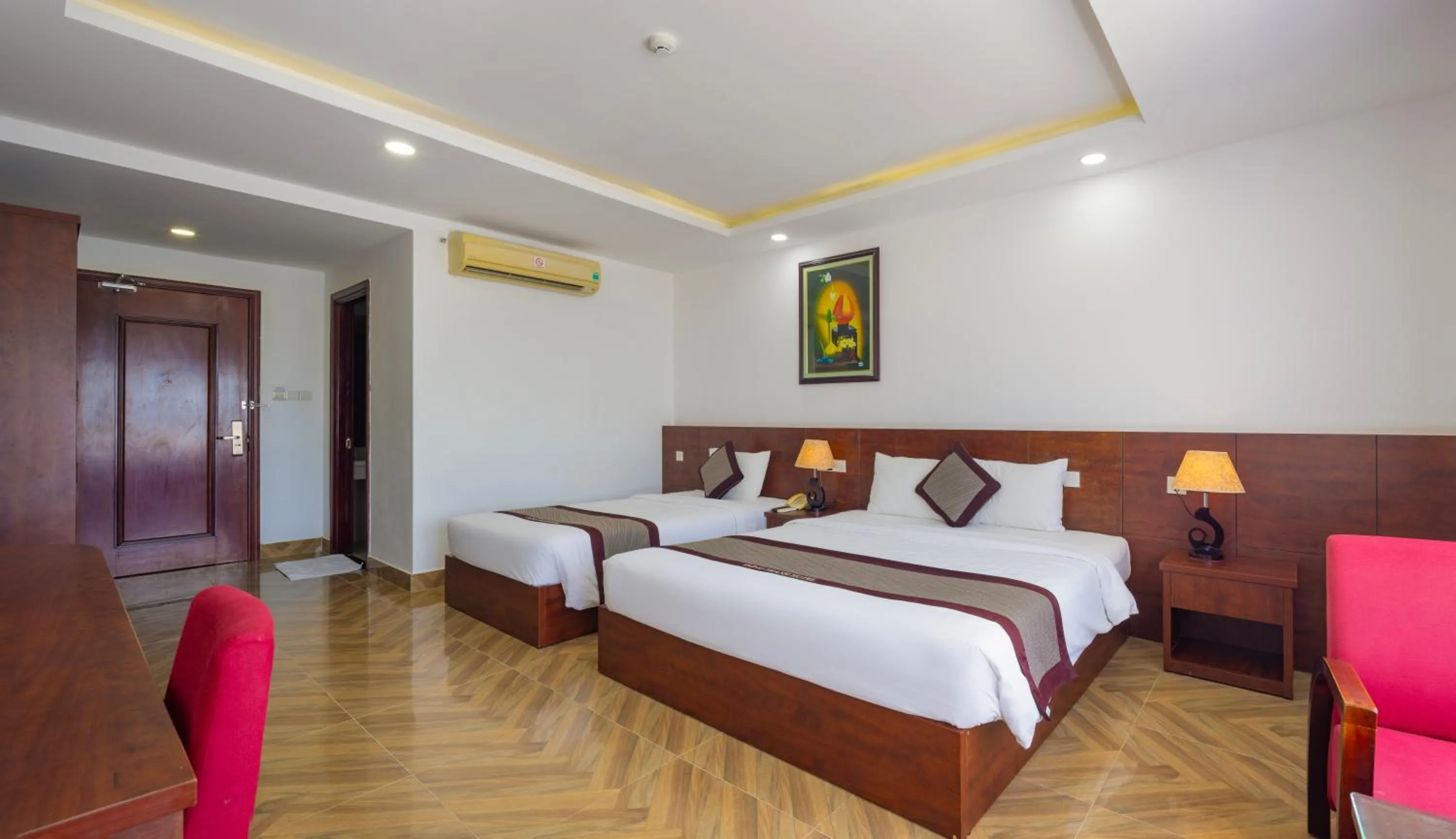 Bed in Gem Nha Trang Hotel
