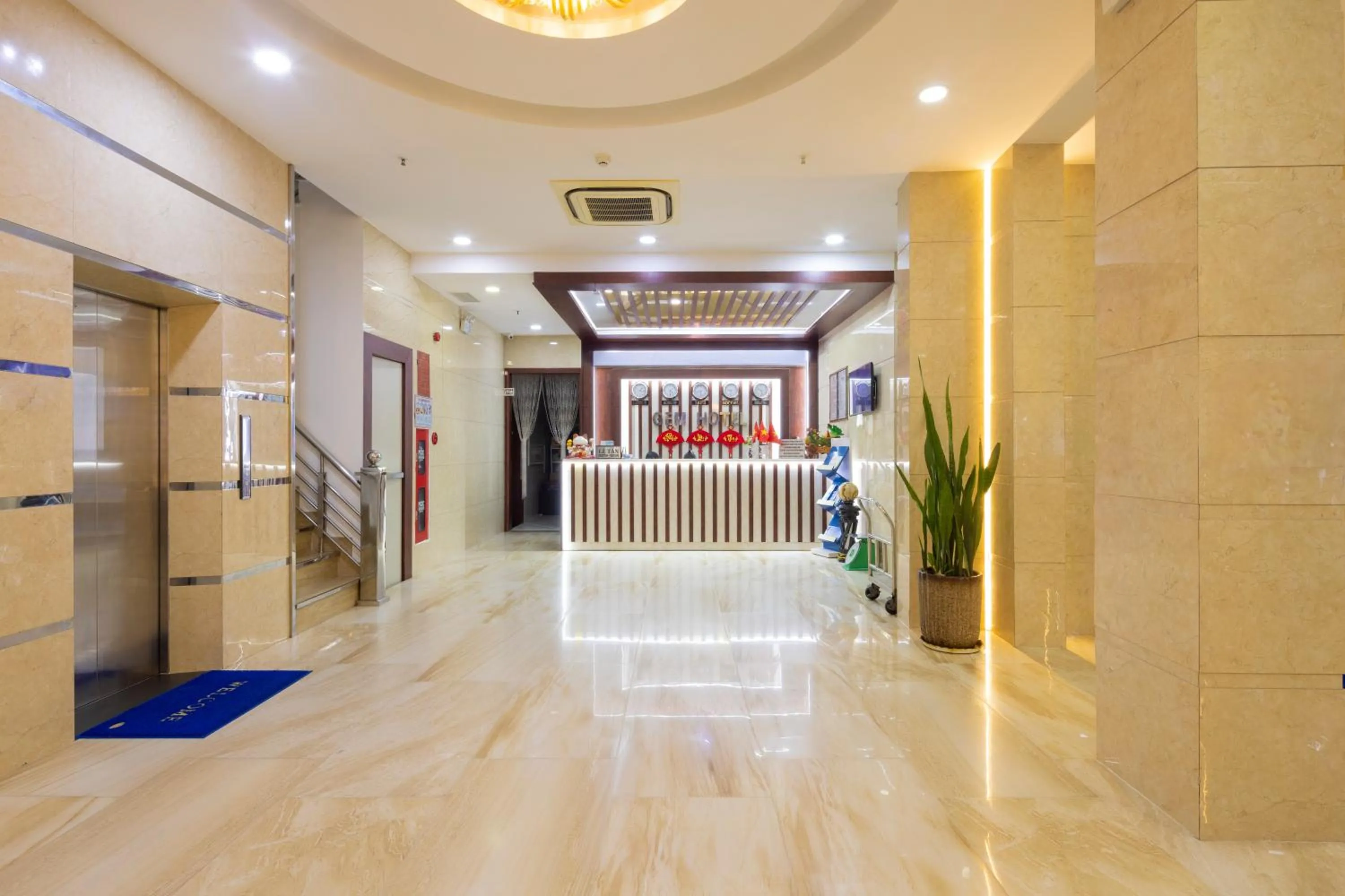 Lobby or reception in Gem Nha Trang Hotel