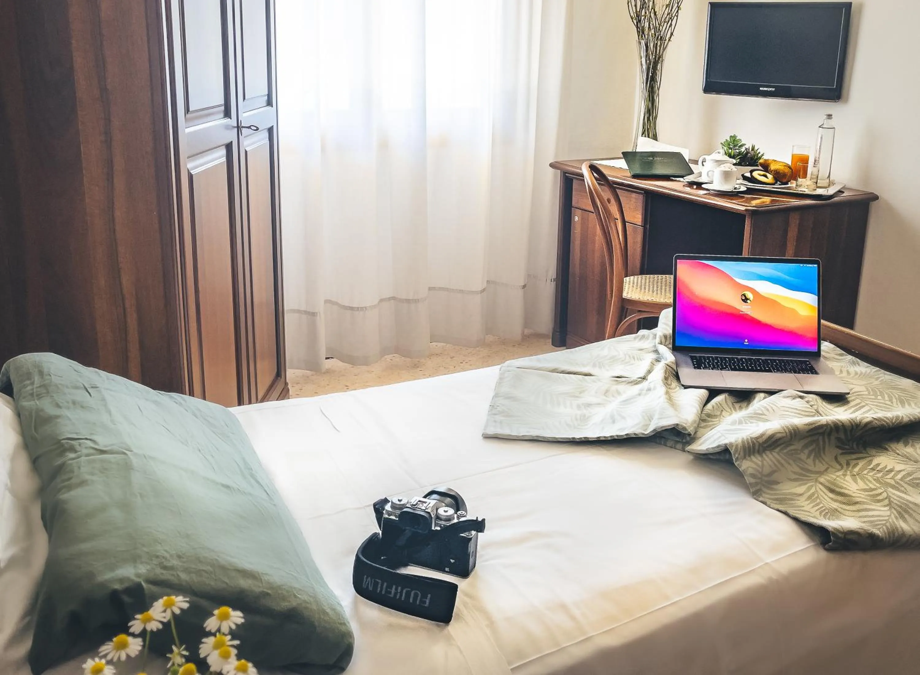 Bed in Hotel Da Gigi