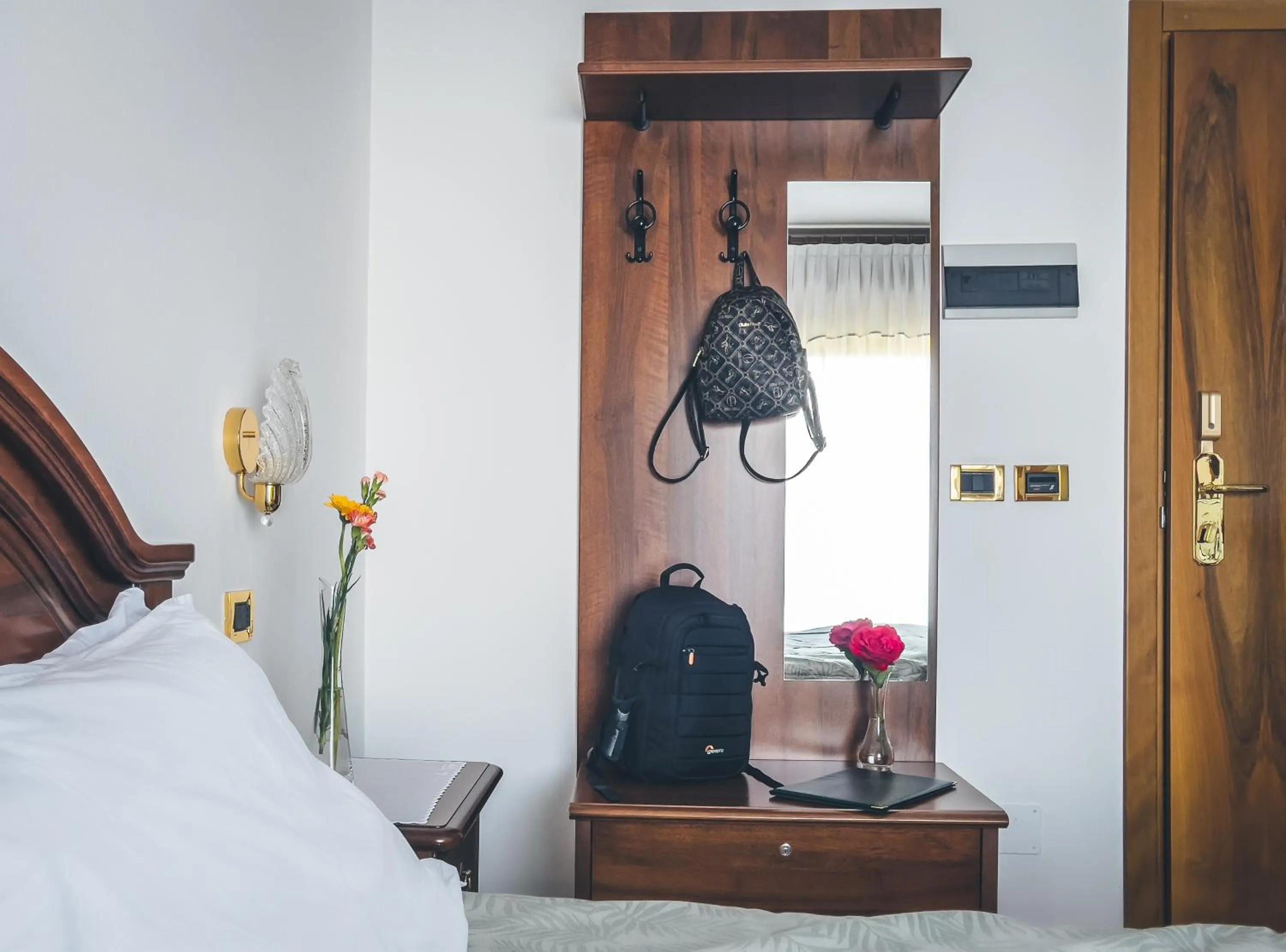 Bed in Hotel Da Gigi