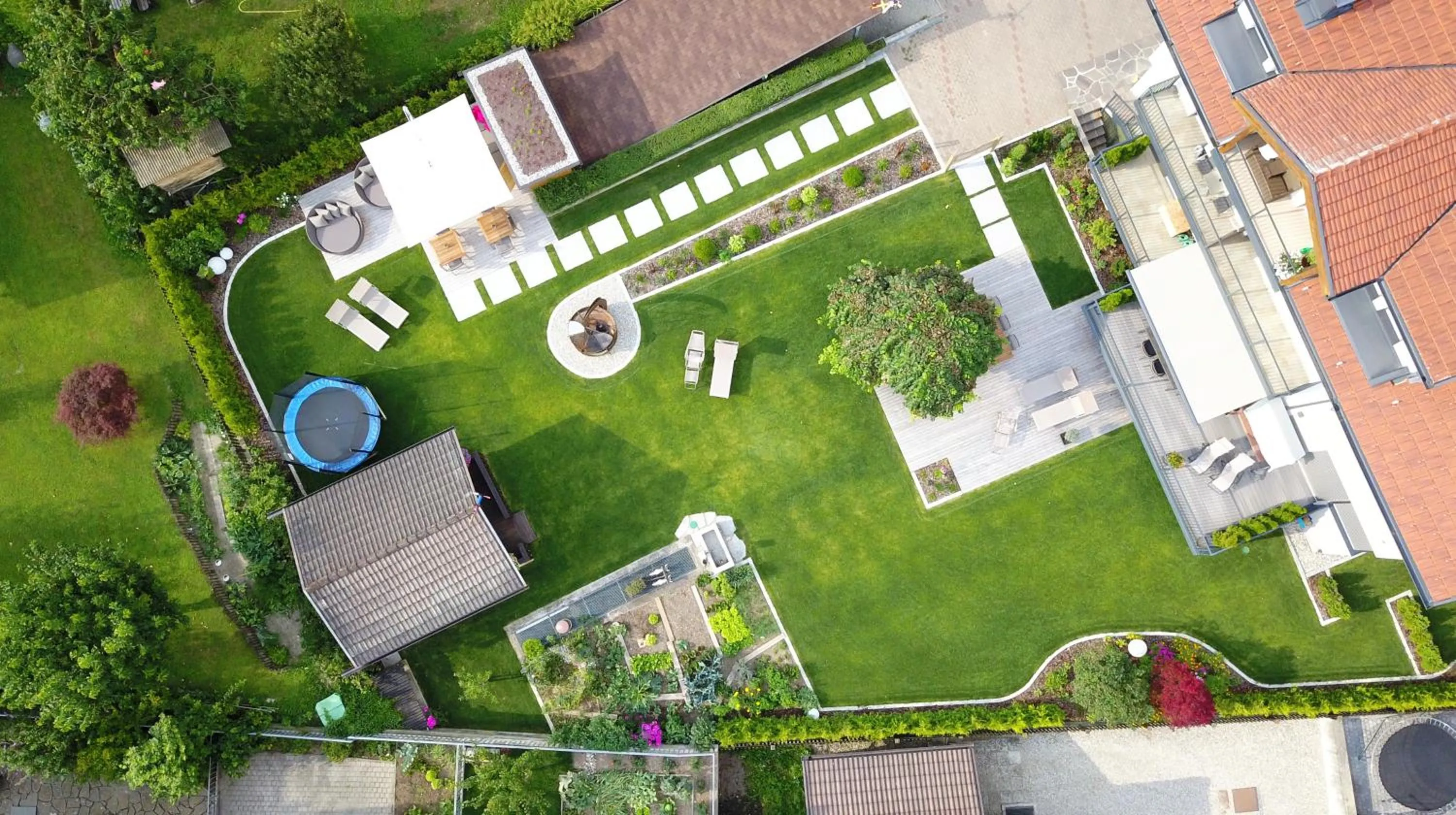 Bird's eye view in B&B Boutiquehotel Clara