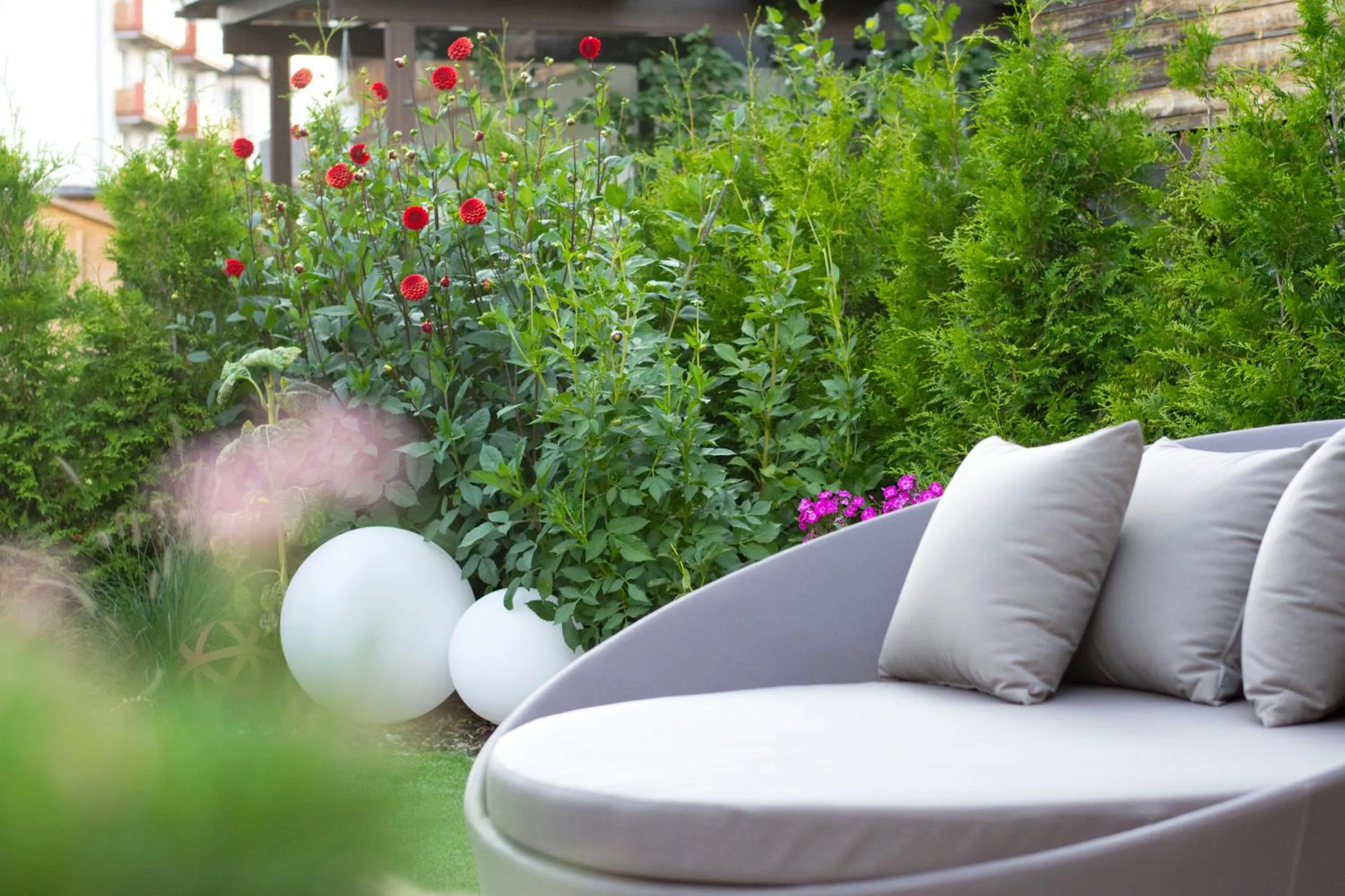 Garden in B&B Boutiquehotel Clara