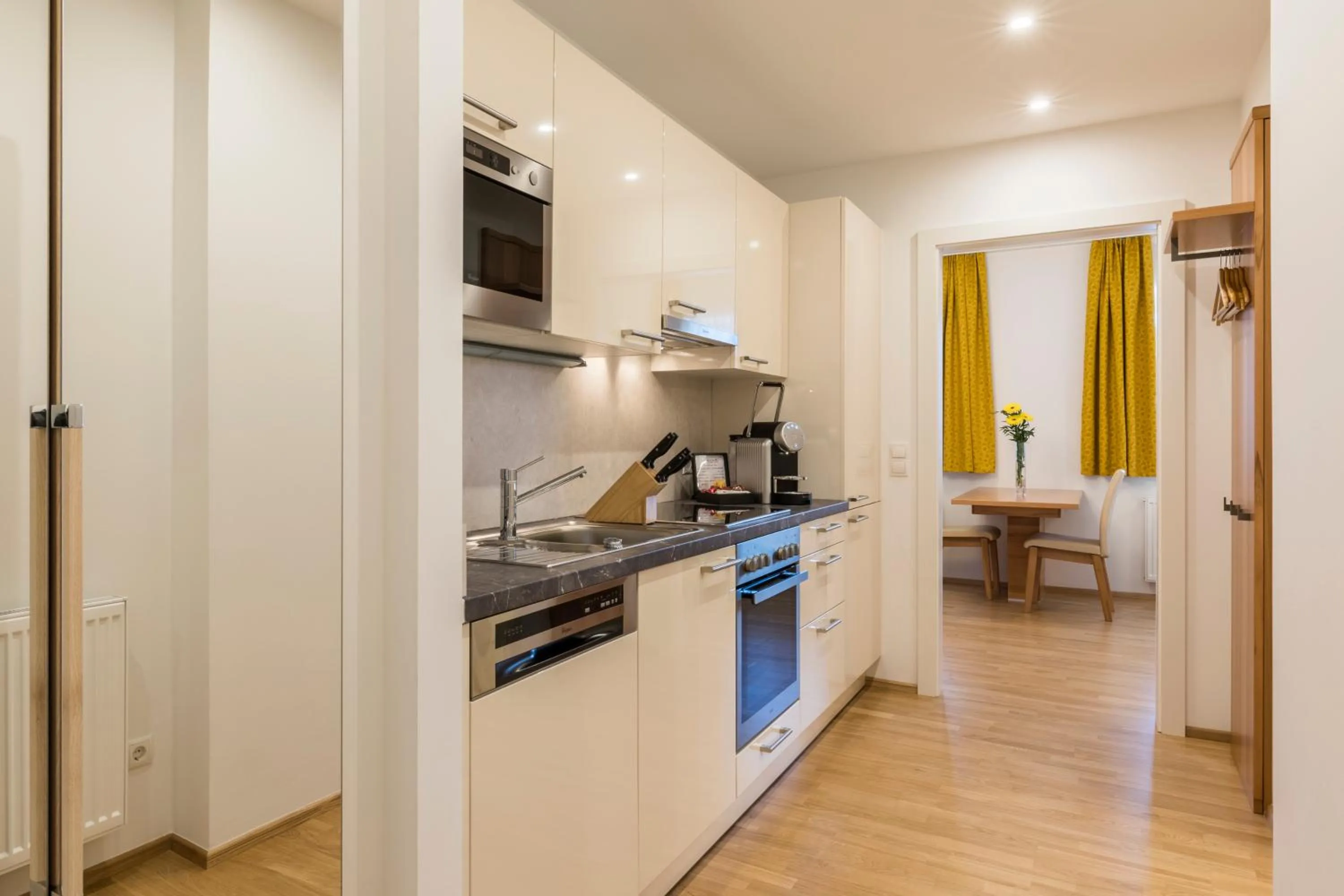 Kitchen or kitchenette in Vienna Grand Apartments City