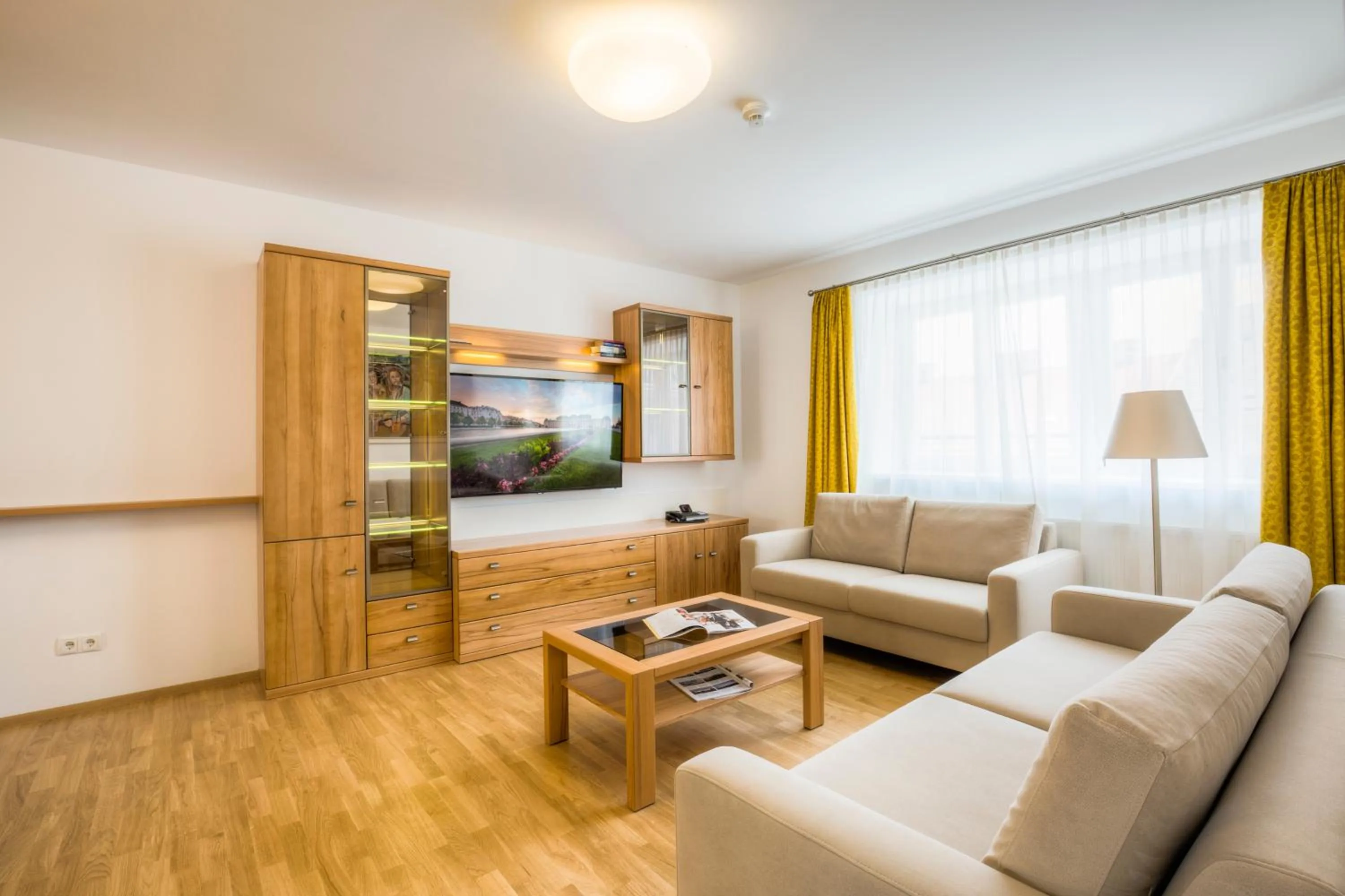 Living room in Vienna Grand Apartments City