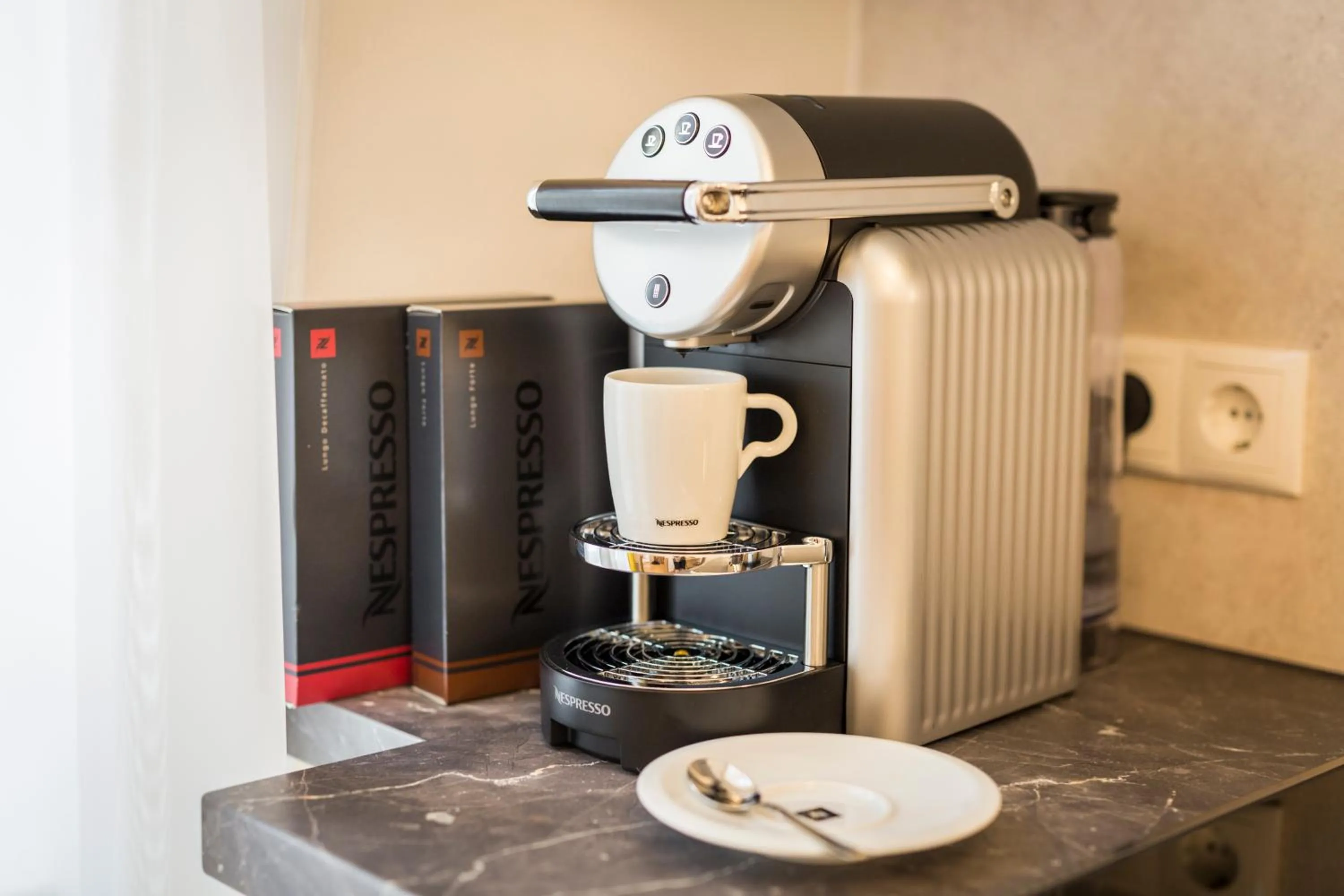 Coffee/tea facilities in Vienna Grand Apartments City