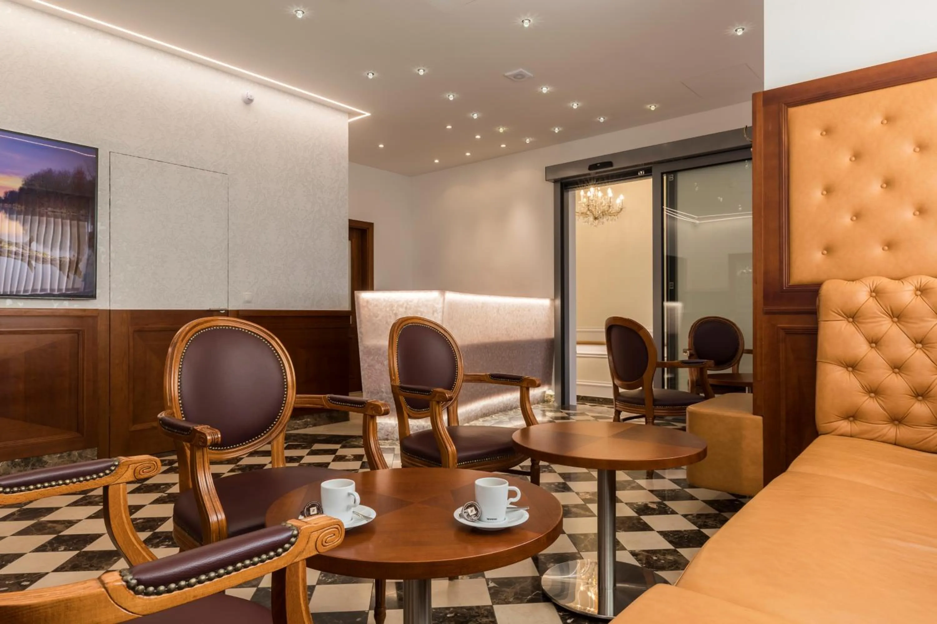 Lobby or reception in Vienna Grand Apartments City