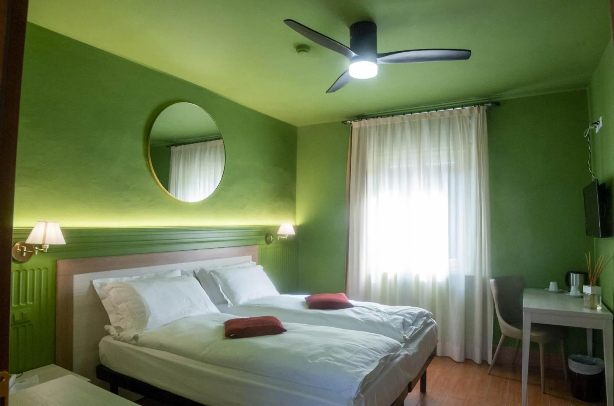 Bedroom, Bed in Hotel Bellavista