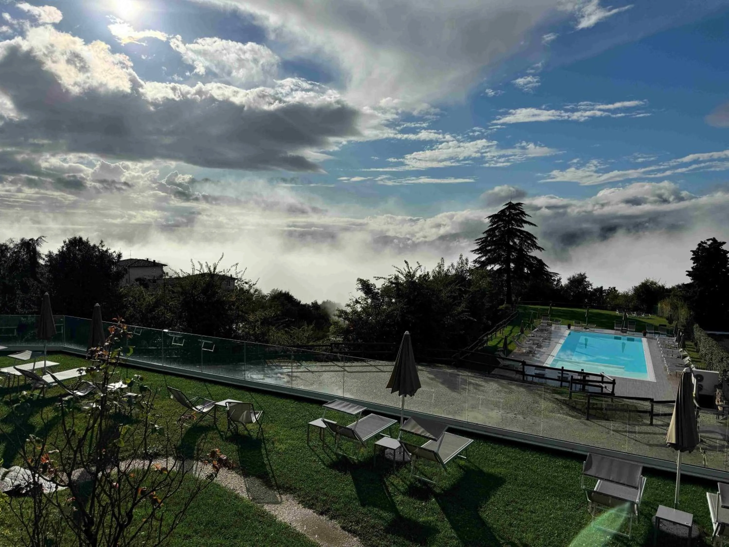 Garden view in Hotel Bellavista