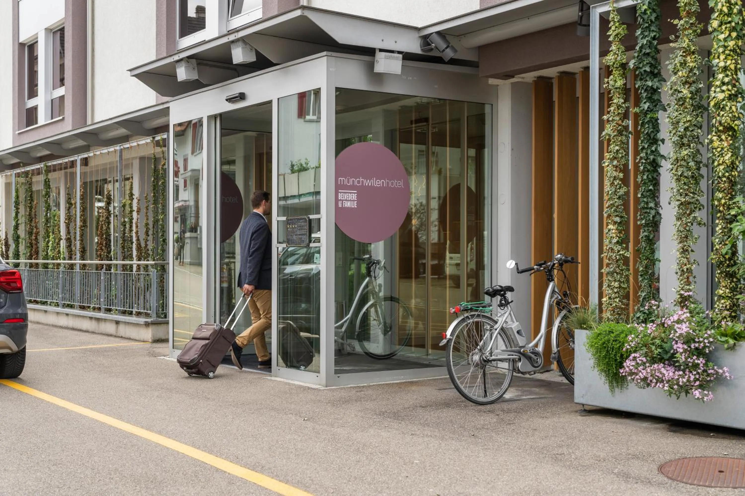 Facade/entrance in Hotel Münchwilen