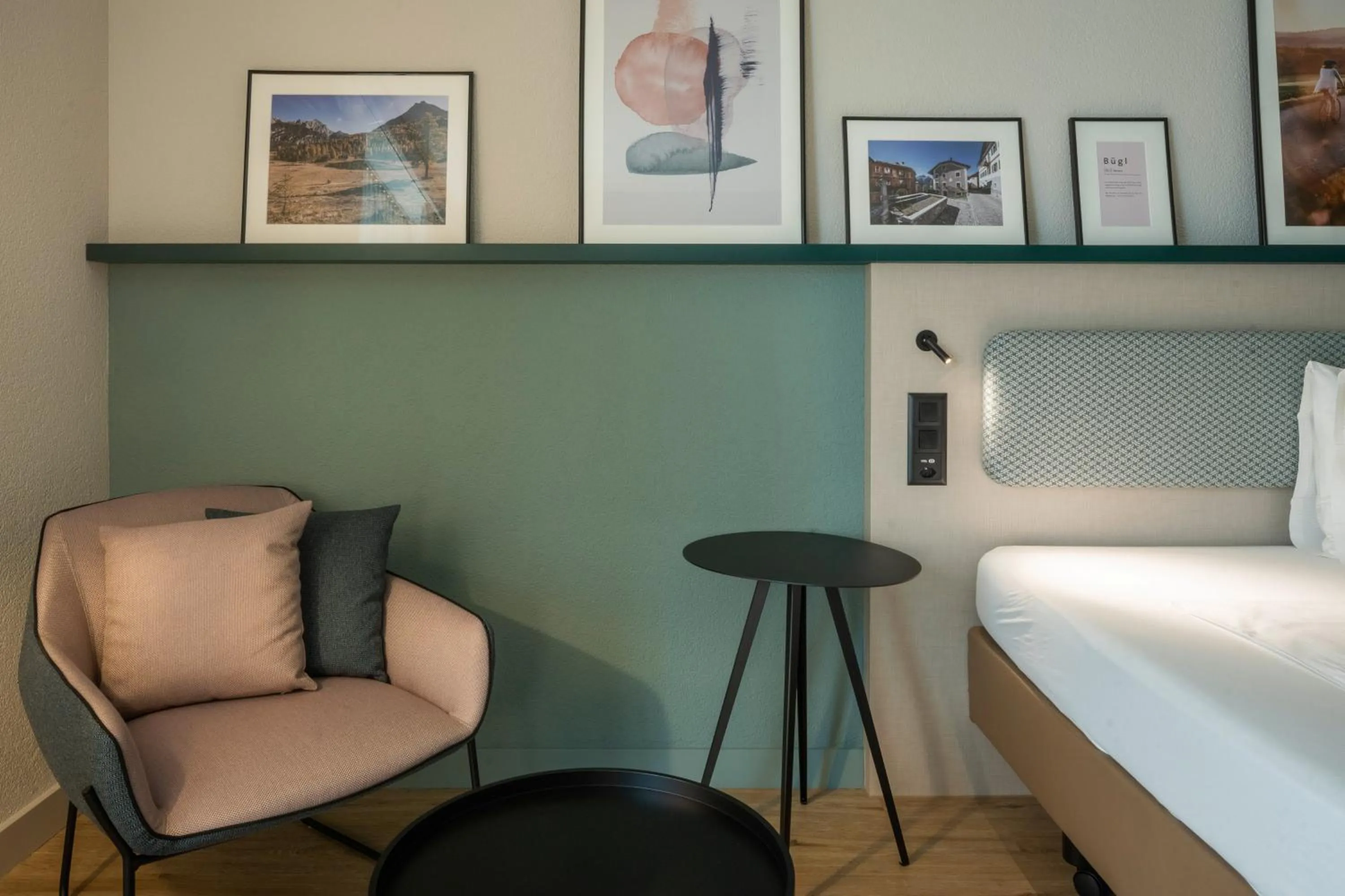 Bed in Hotel Münchwilen