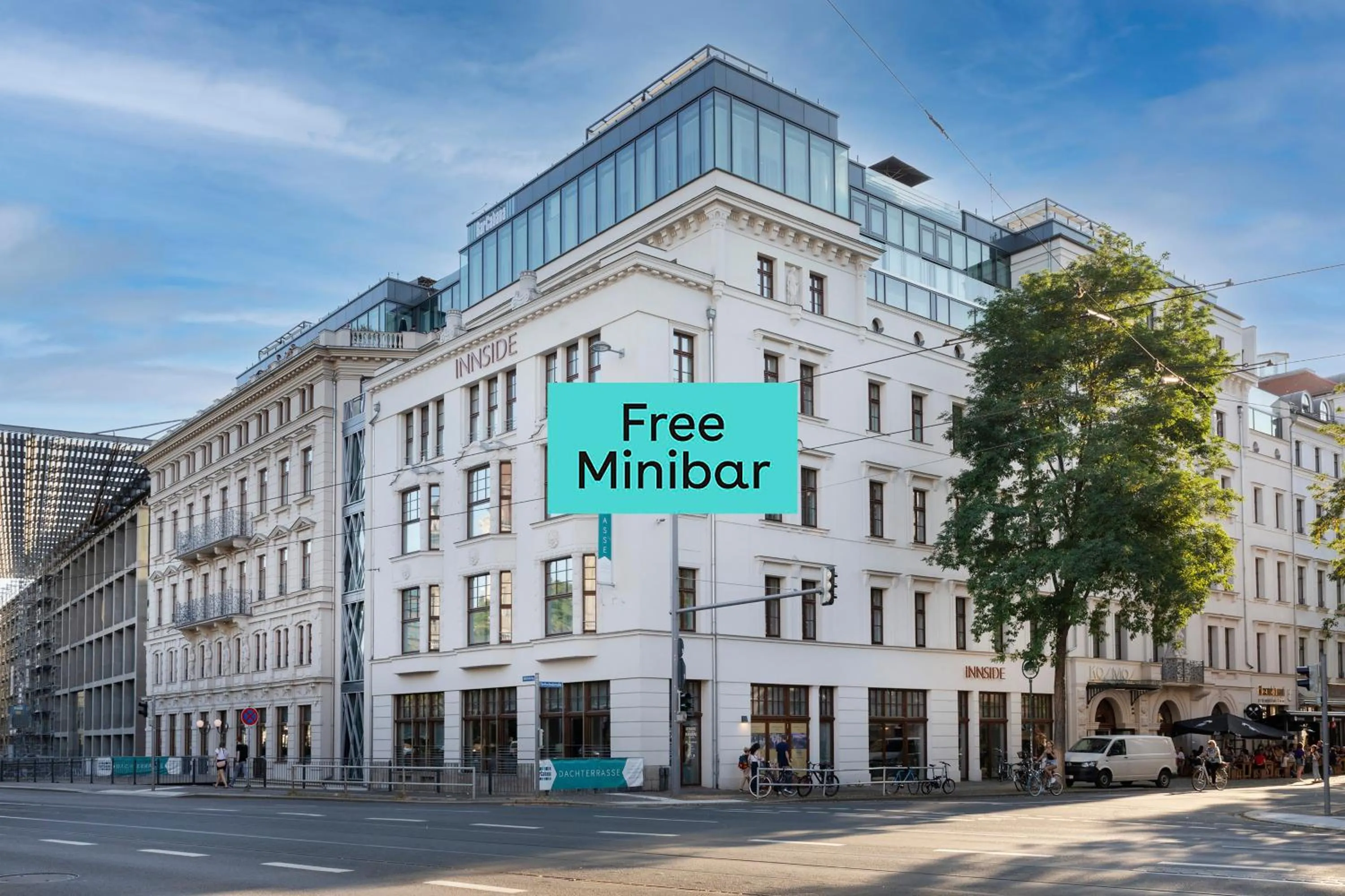 Facade/entrance in INNSiDE by Meliá Leipzig