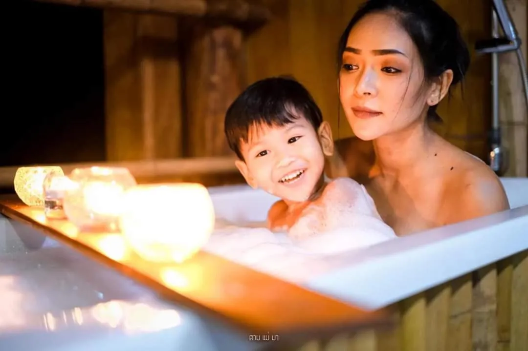 Bath in Nan De Panna Resort and Spa