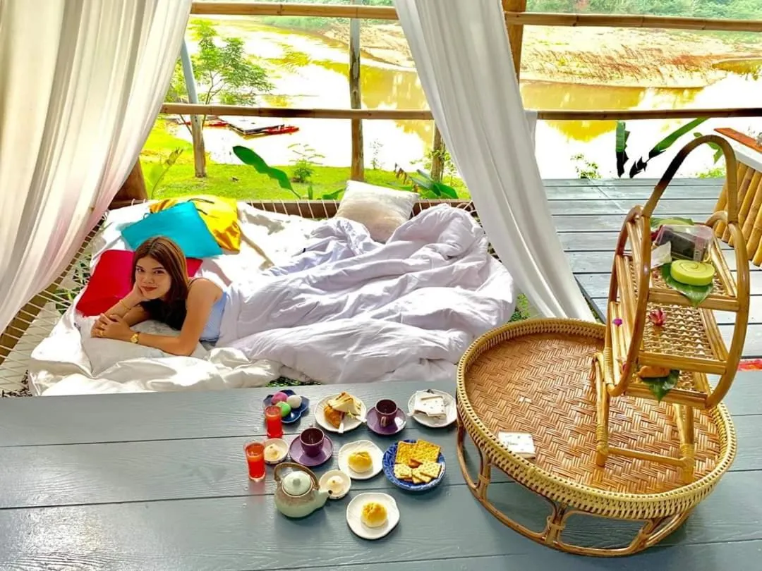 Patio in Nan De Panna Resort and Spa