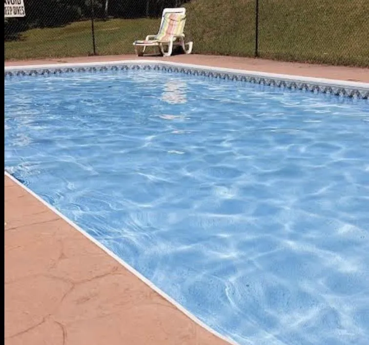 Swimming pool in Quiet Bay Lakeside Escape