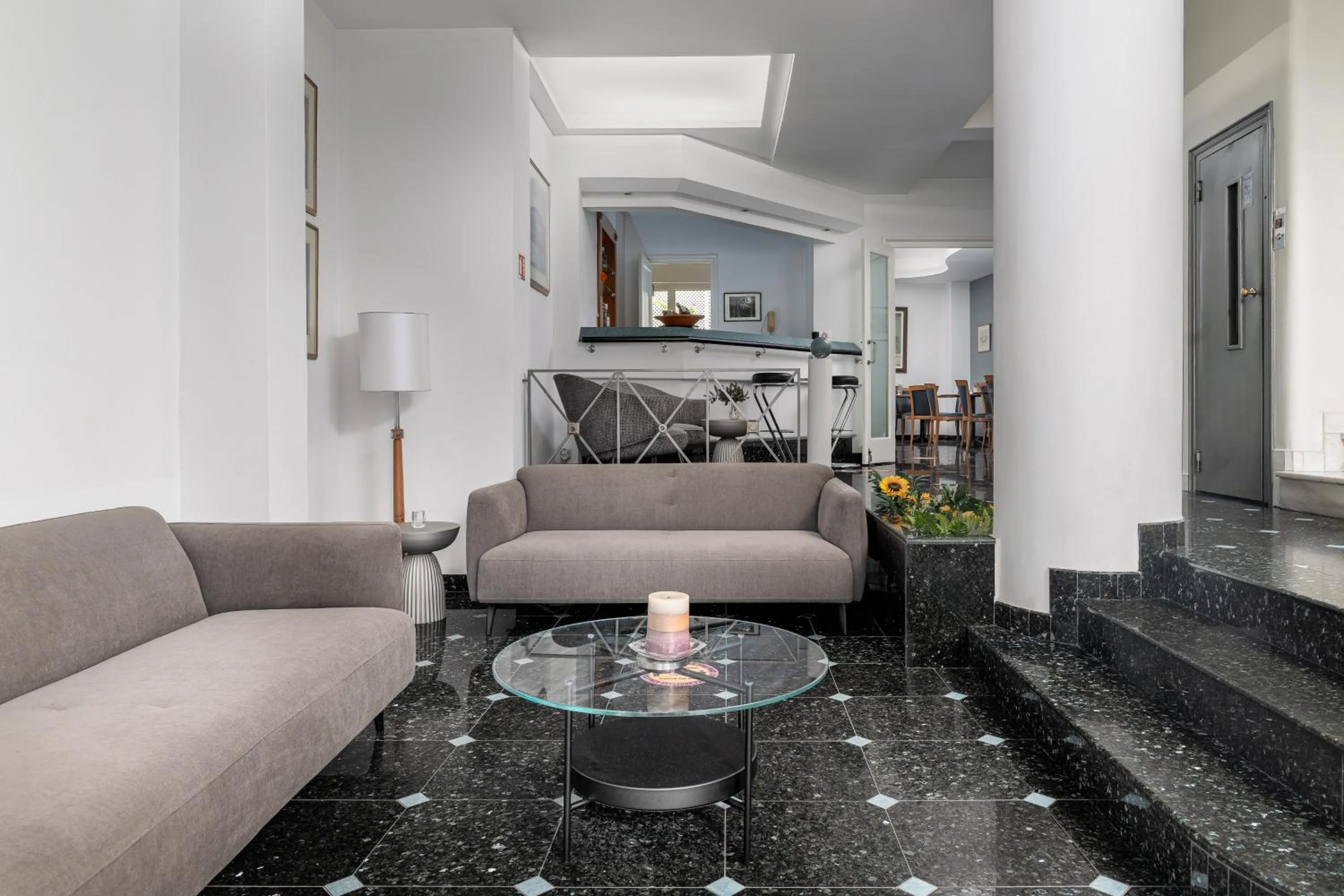 Lounge or bar in Athos Hotel