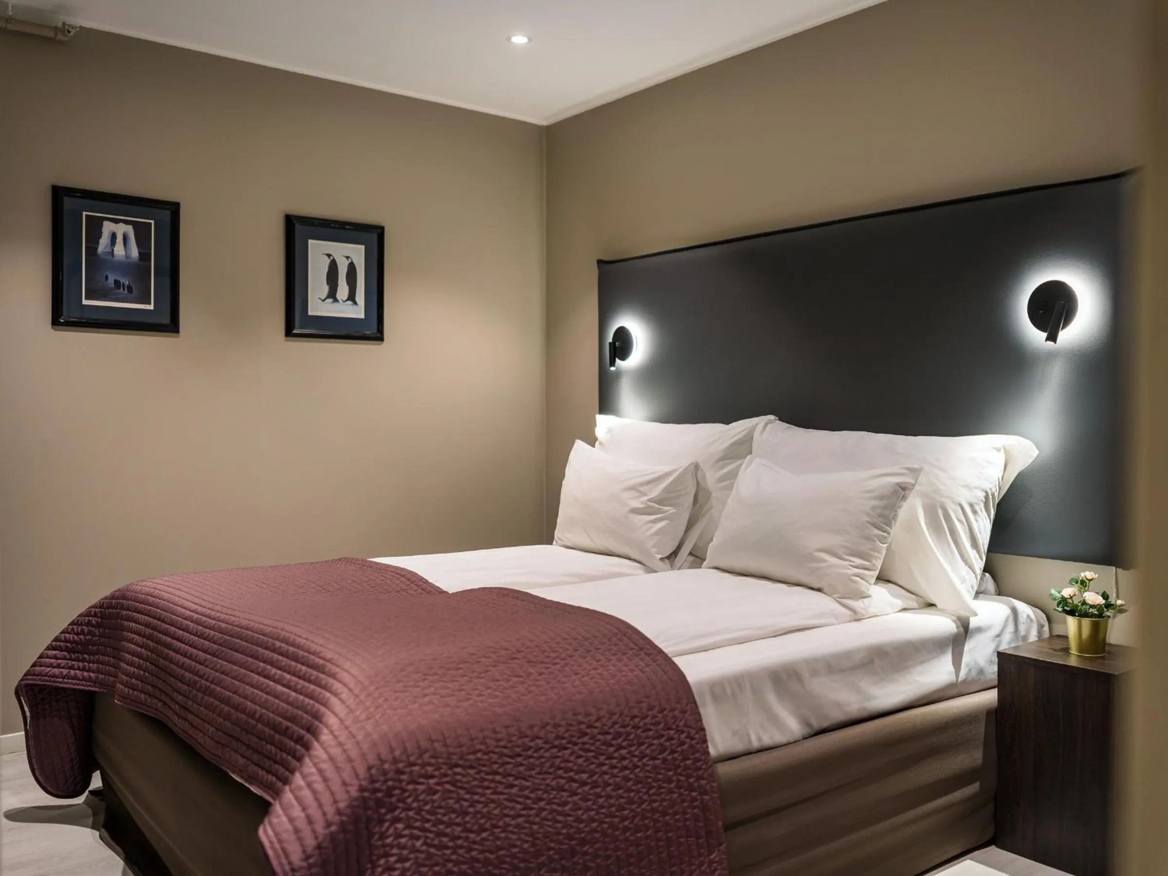 Bed in Quality Hotel Grand Kongsberg