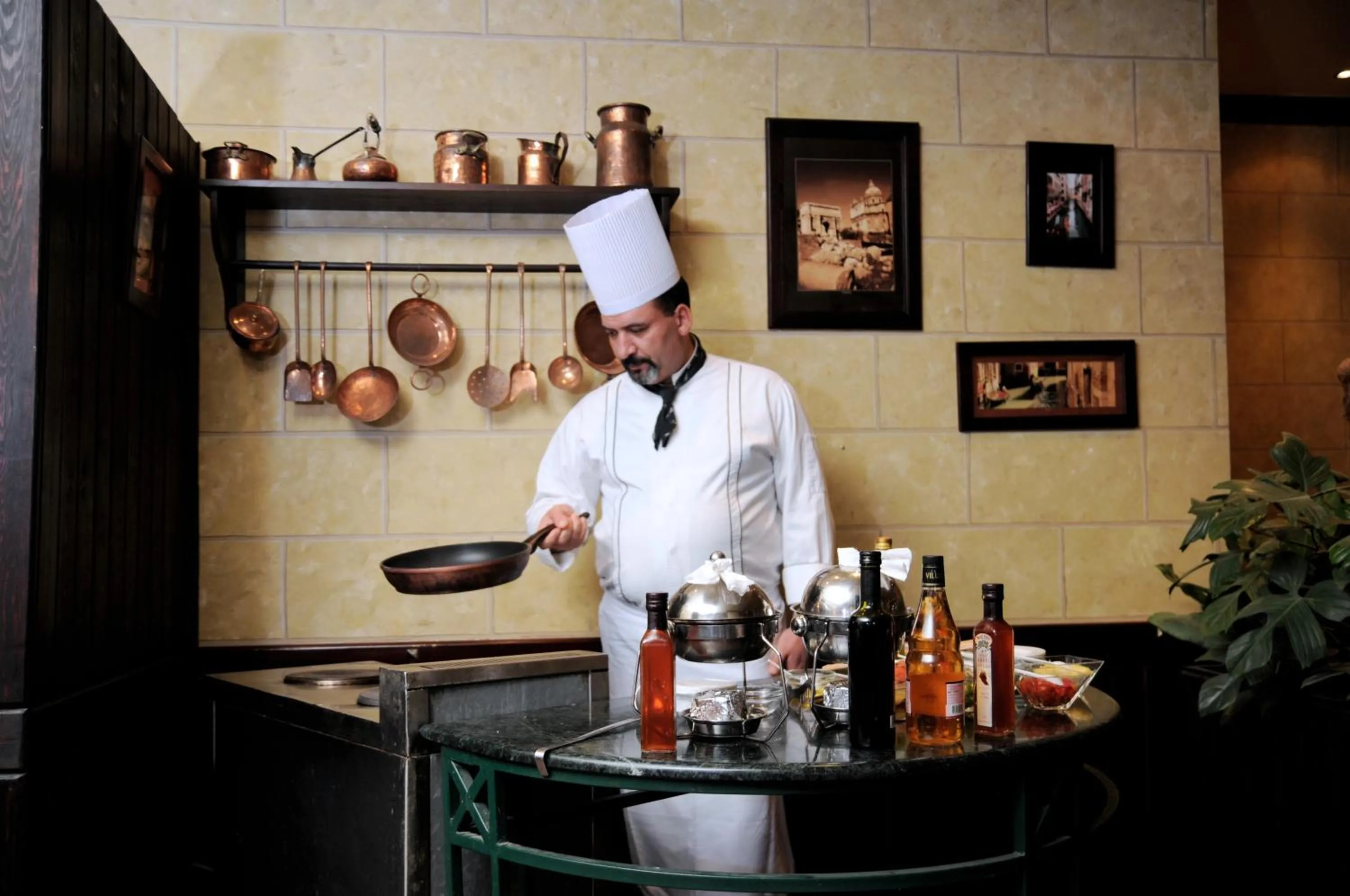 Staff in Grand Pyramids Hotel