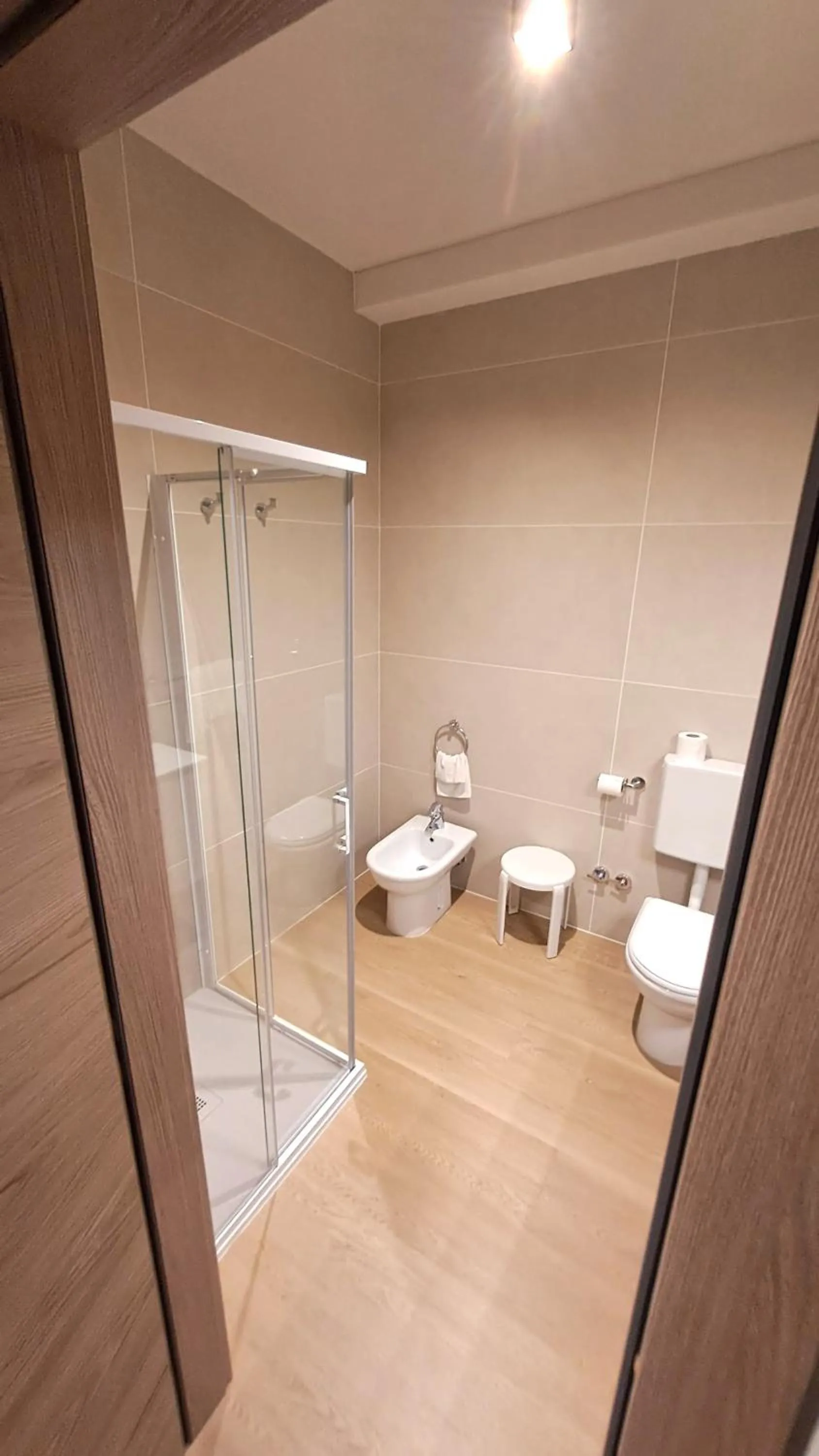 Shower in Hotel Internazionale