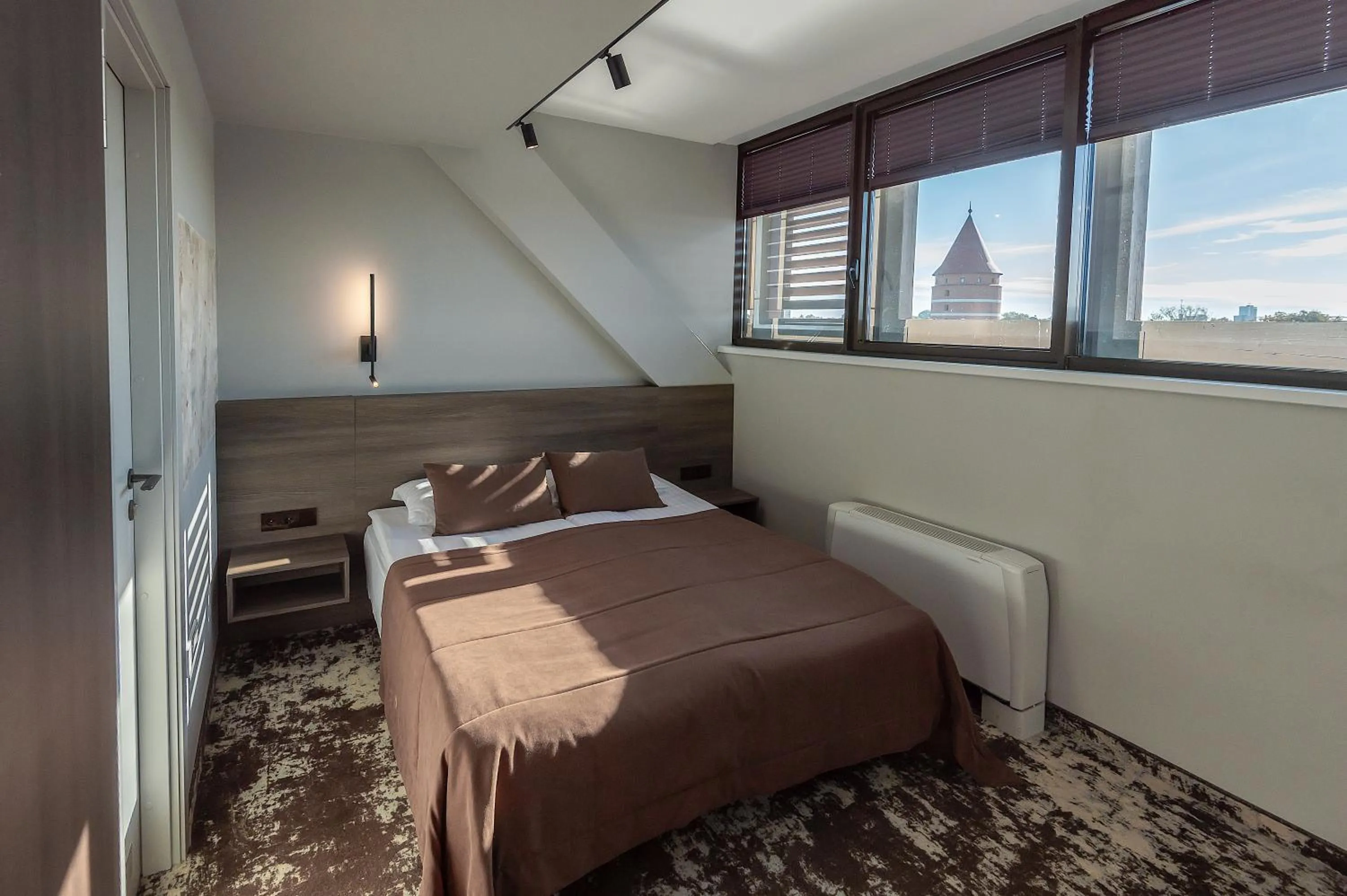 Bed in Old Mill Hotel