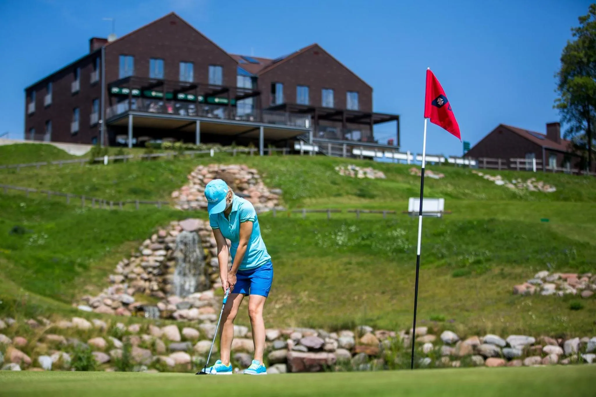 Summer in National Golf Resort