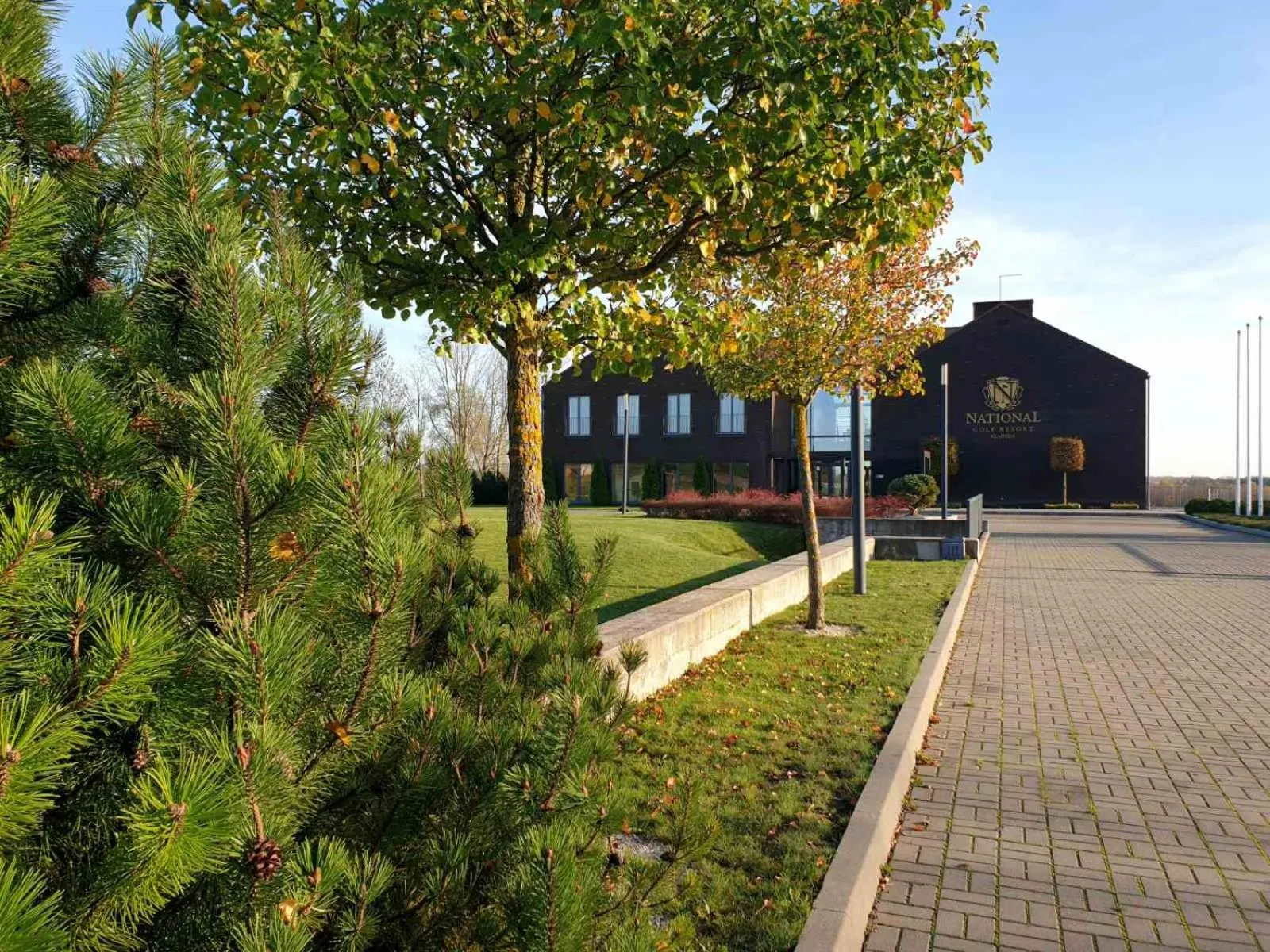 Property building in National Golf Resort