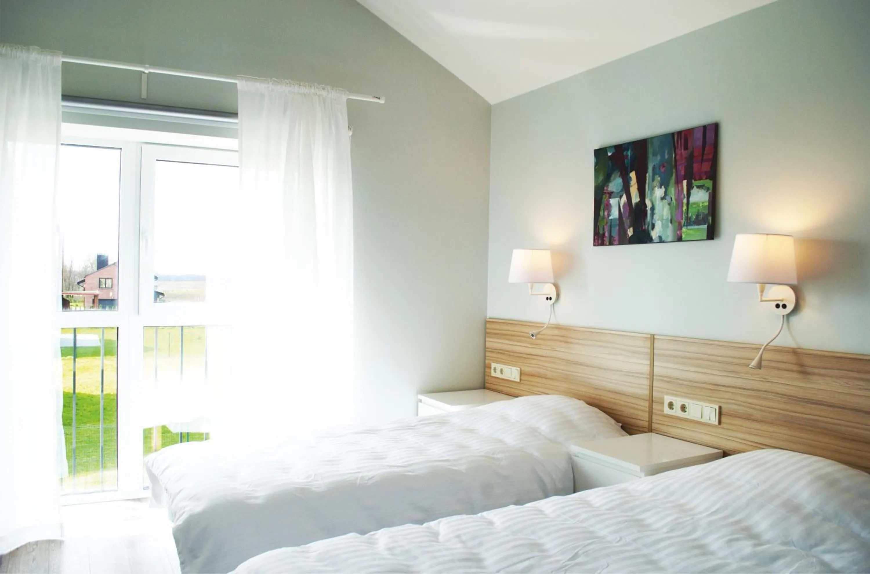 Bed in National Golf Resort