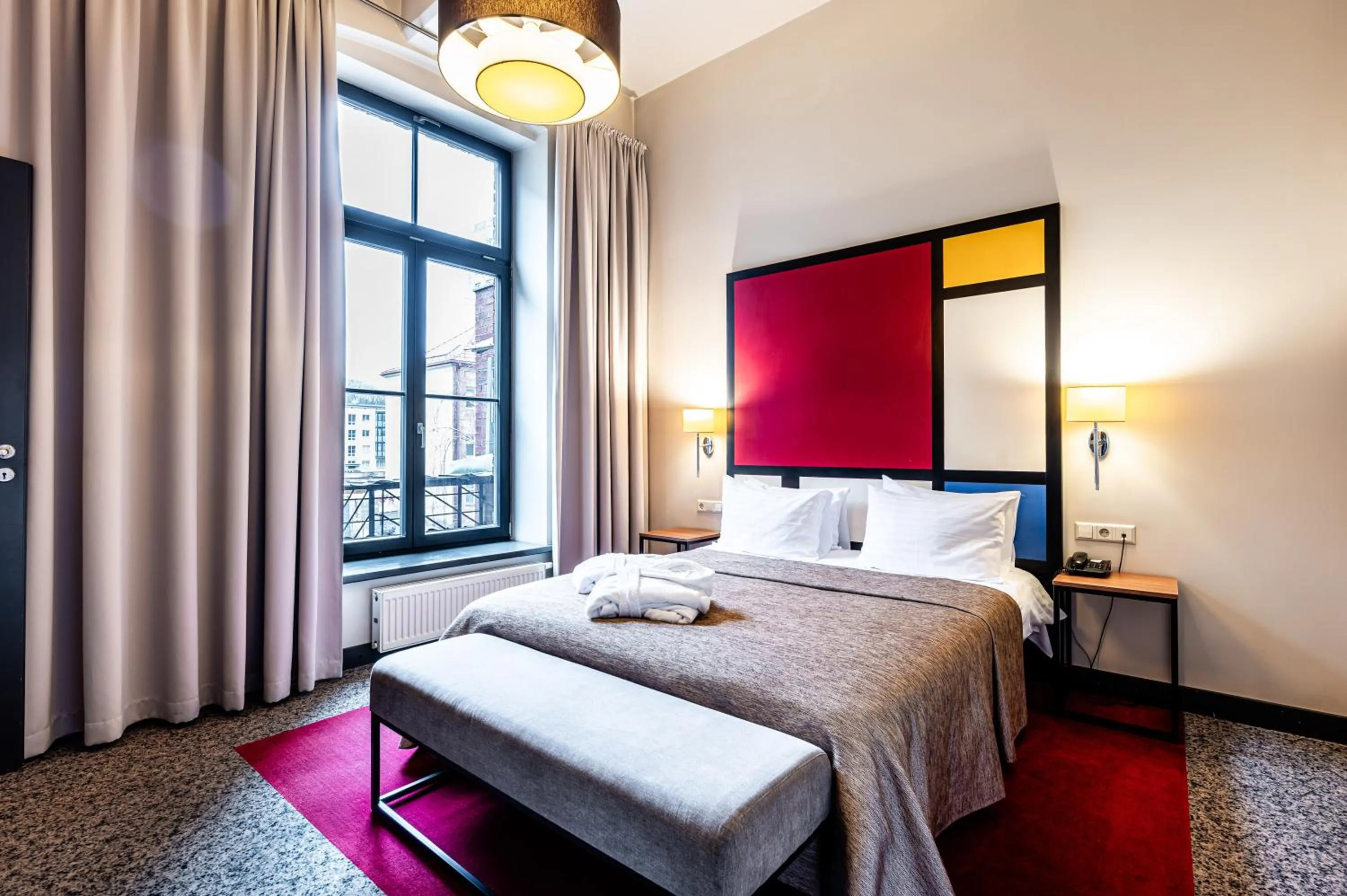 Bedroom, Bed in VICTORIA Hotel Kaunas