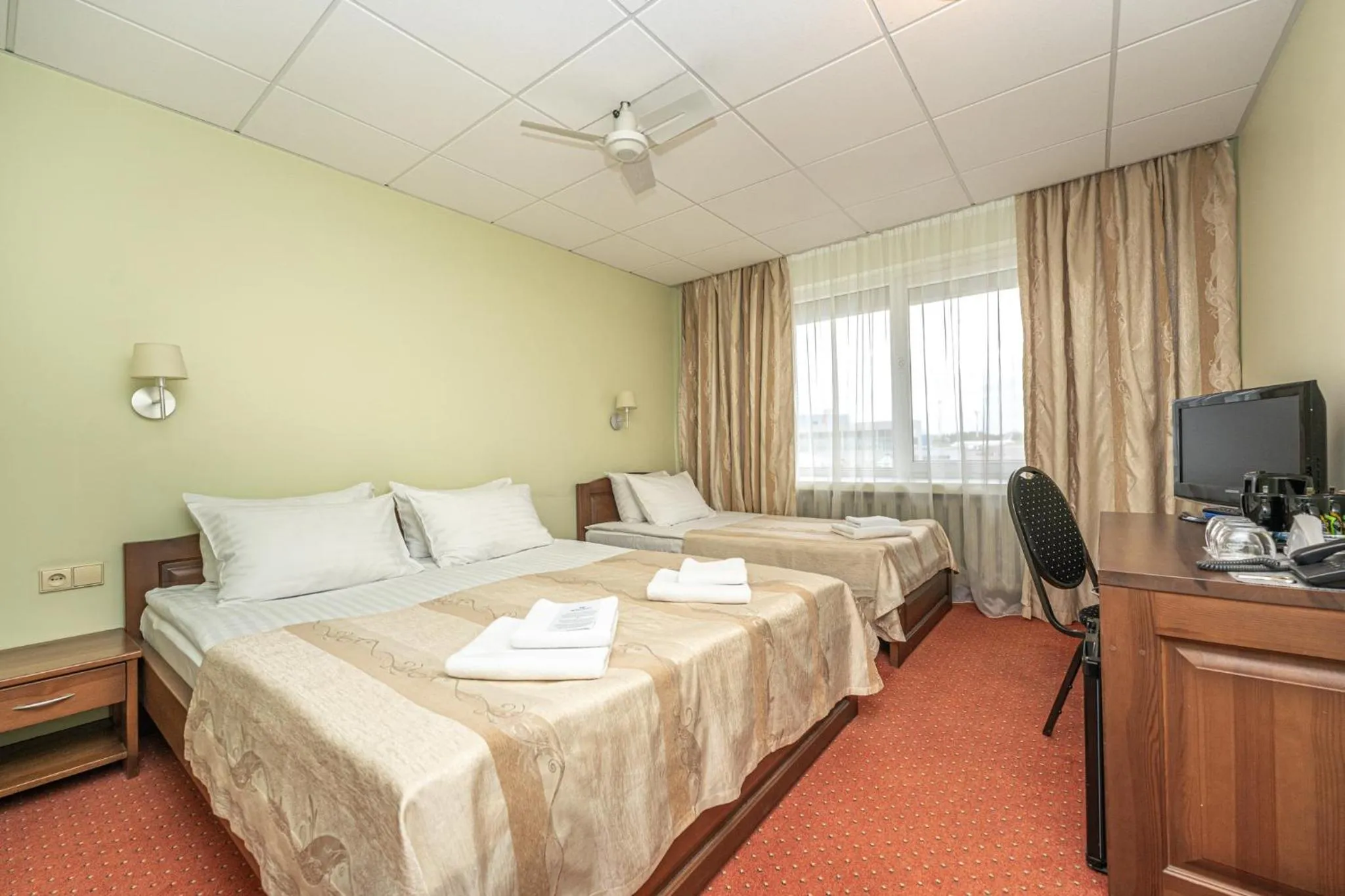 Double Room with Extra Bed in AIRINN Vilnius Airport Hotel RENOVATED 2025