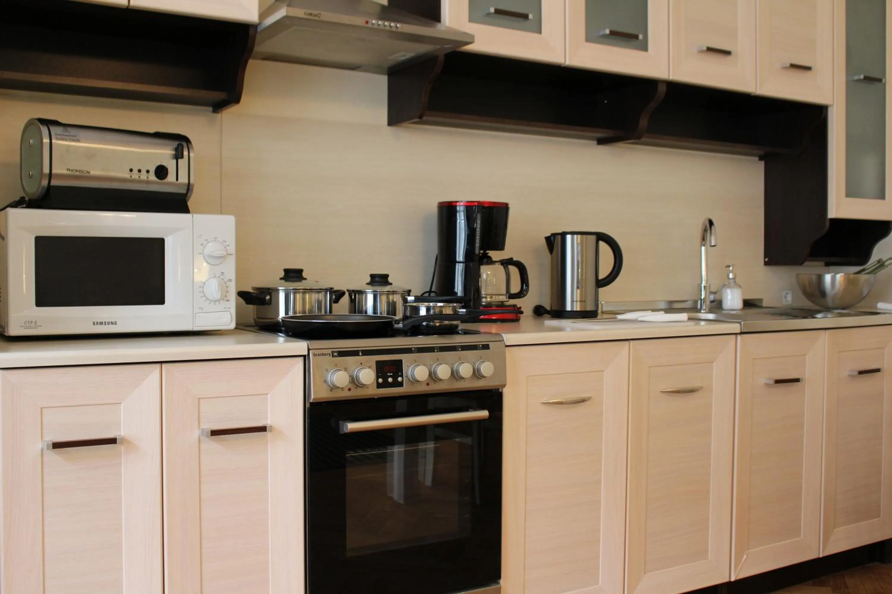 Kitchen or kitchenette in Tallinn City Apartments - Town Hall Square