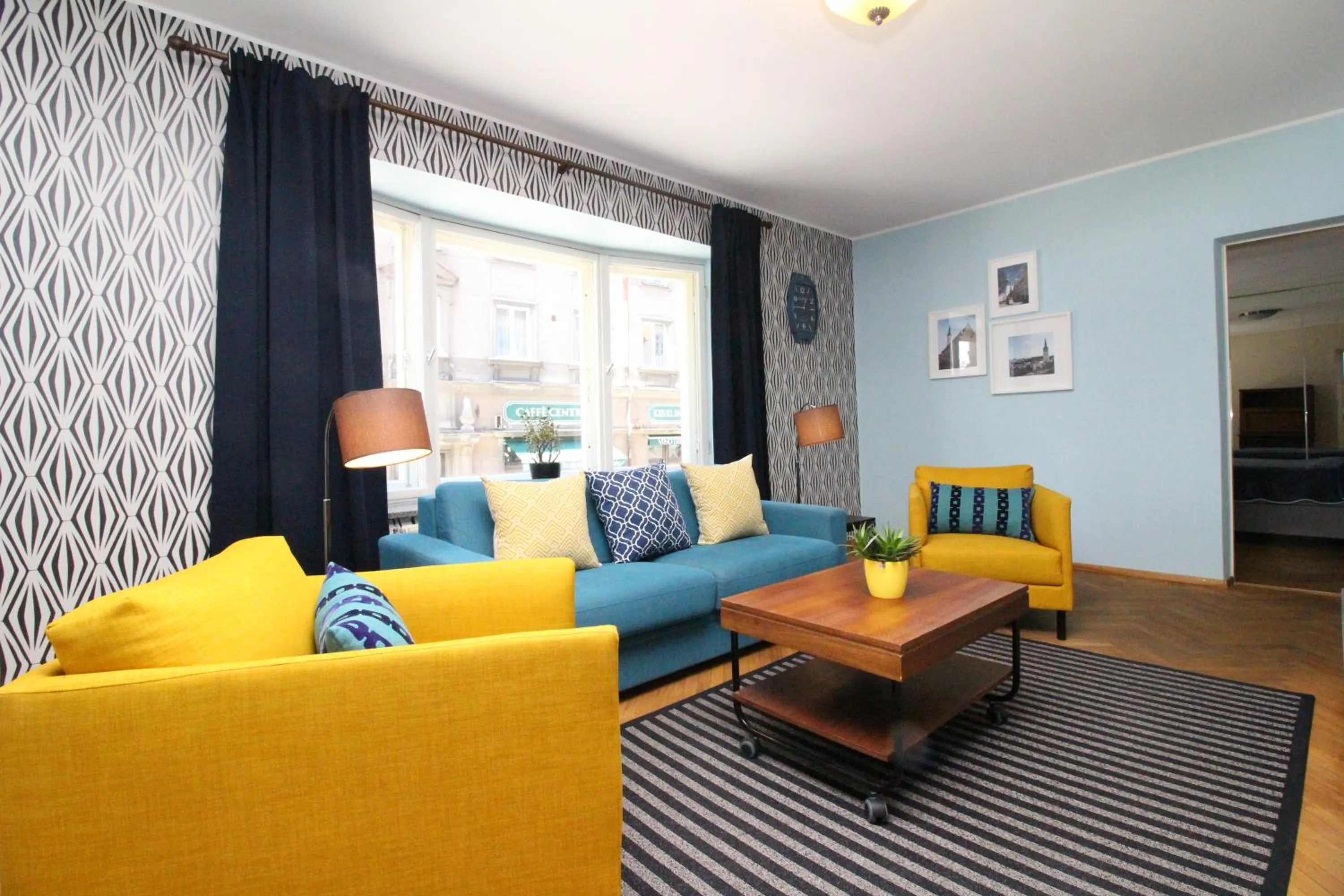 Living room in Tallinn City Apartments - Town Hall Square