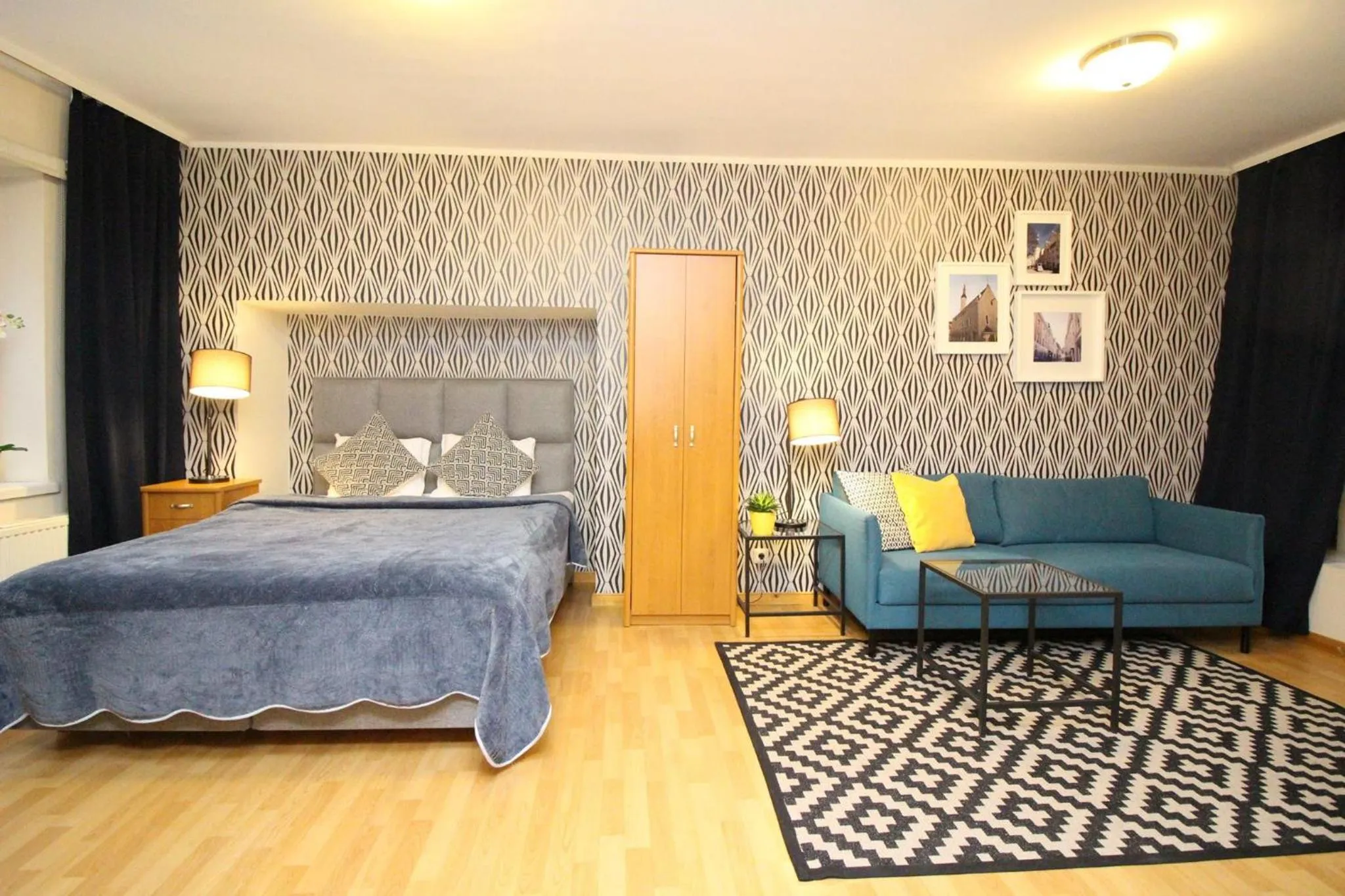 Bed in Tallinn City Apartments - Town Hall Square