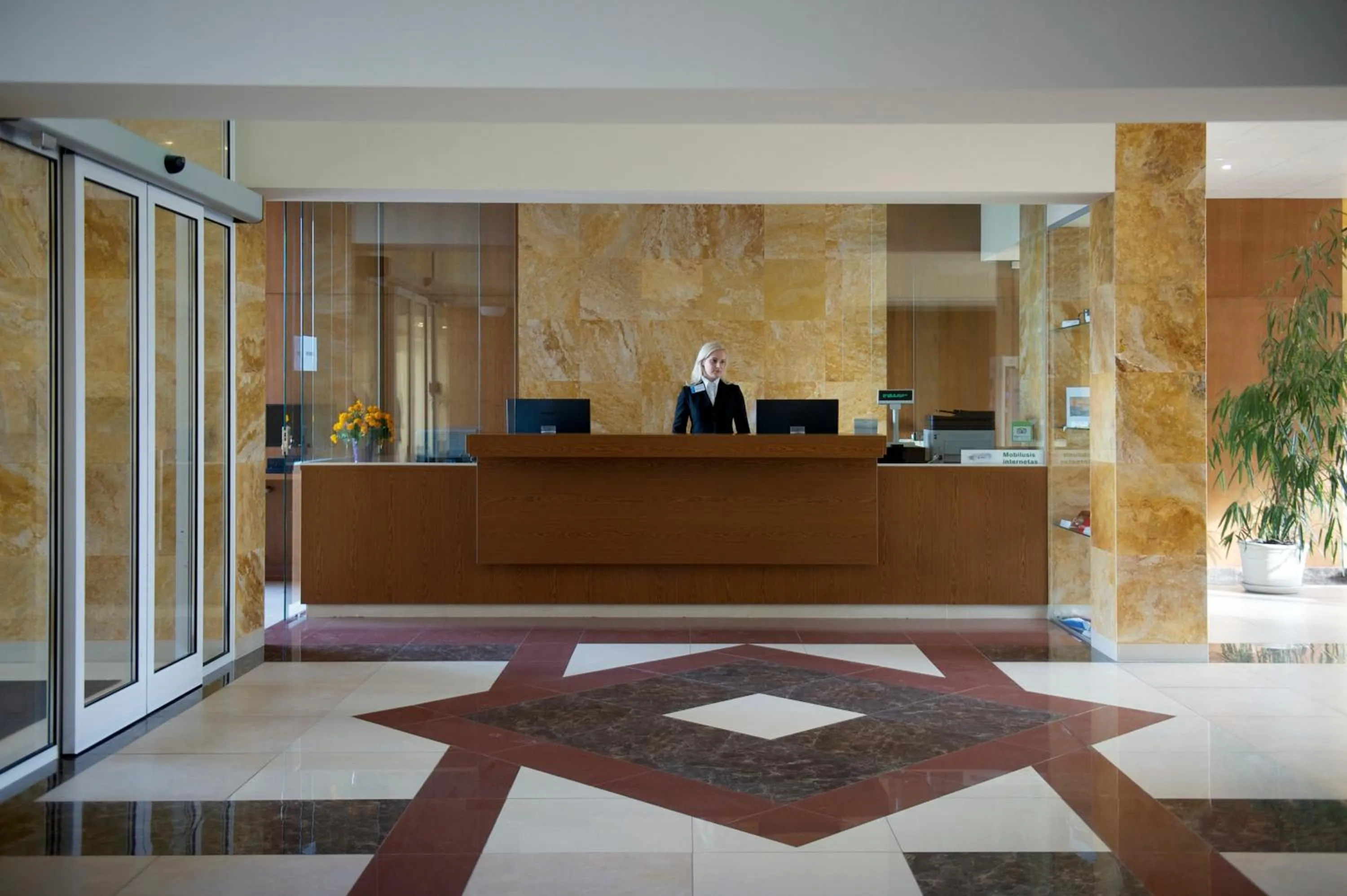 Lobby or reception in Health & Wellness Center Energetikas