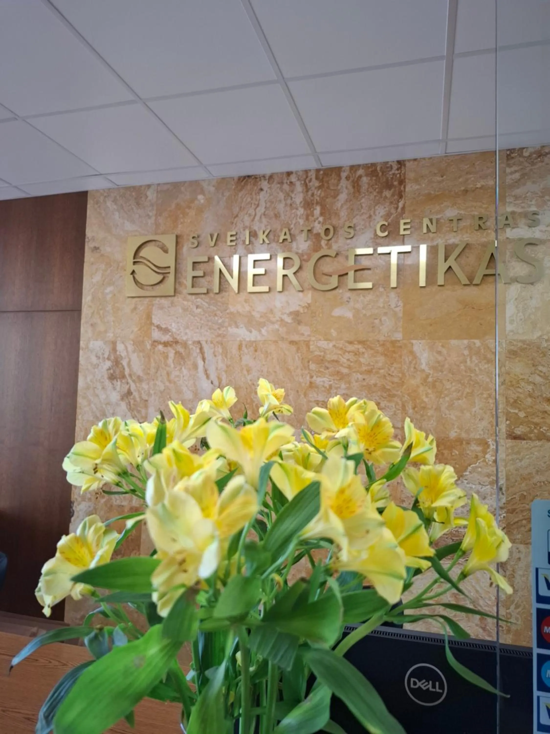 Lobby or reception in Health & Wellness Center Energetikas