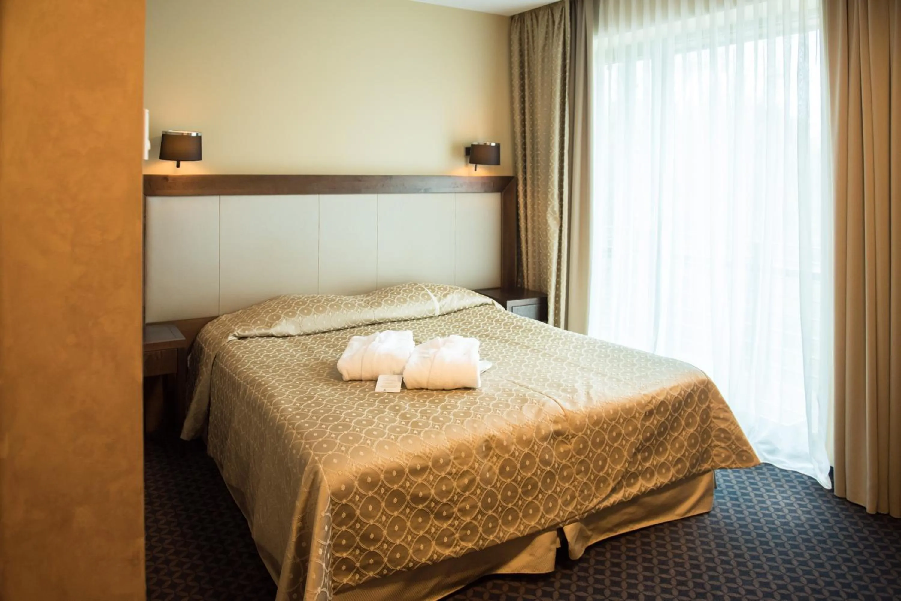 Bed in Grand SPA Lietuva Hotel Druskininkai