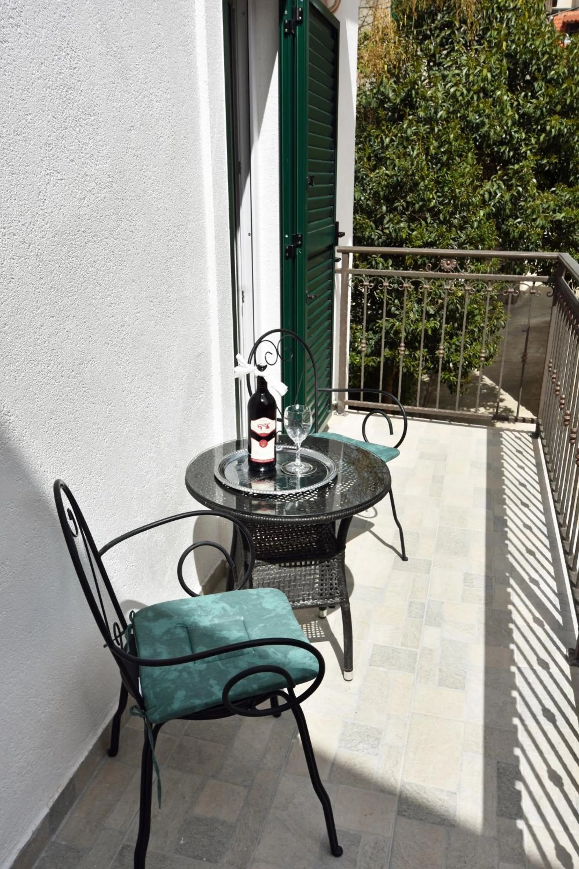 Balcony/Terrace in Kuzma Rooms and Apartments