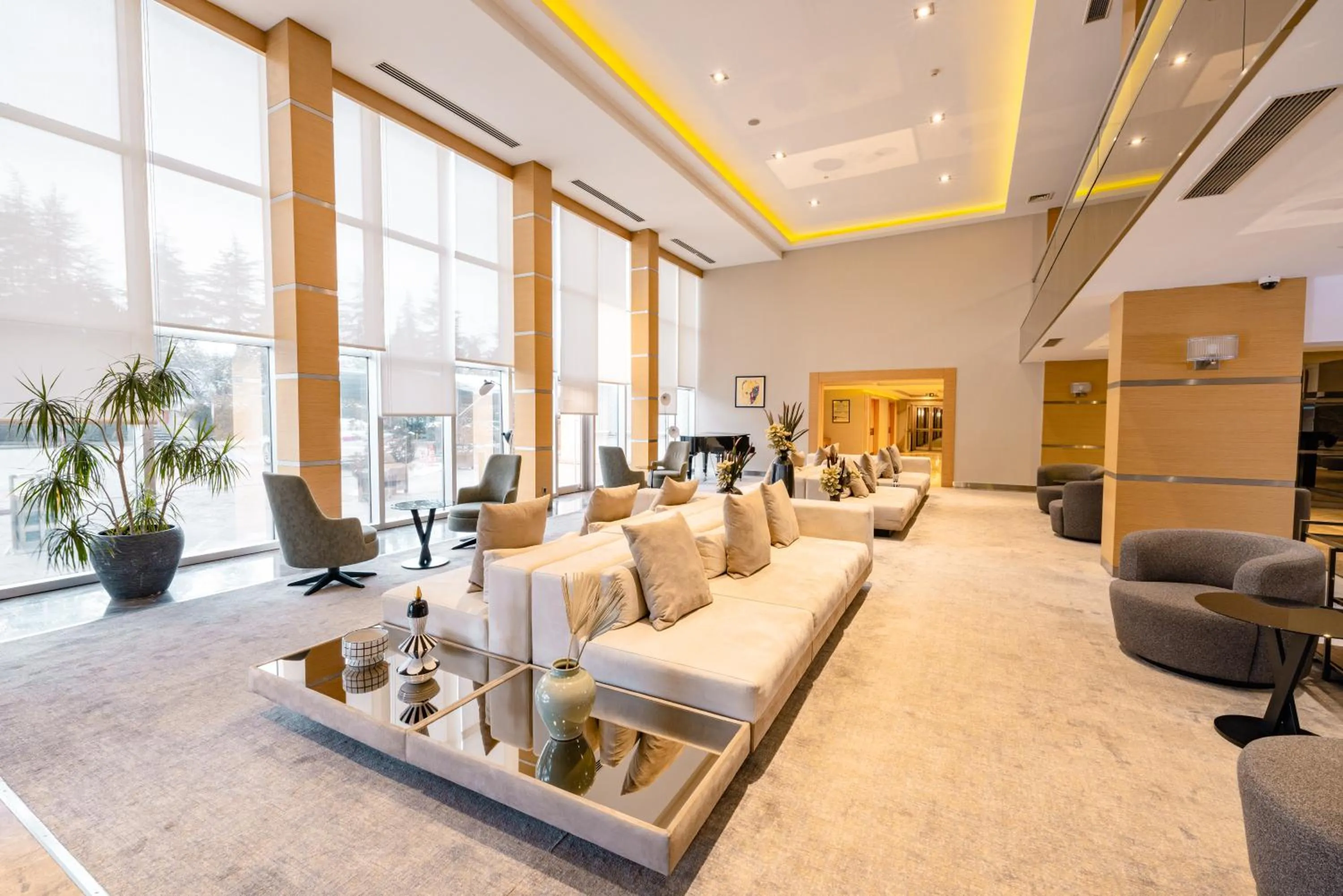 Lobby or reception in Bilkent Hotel and Conference Center