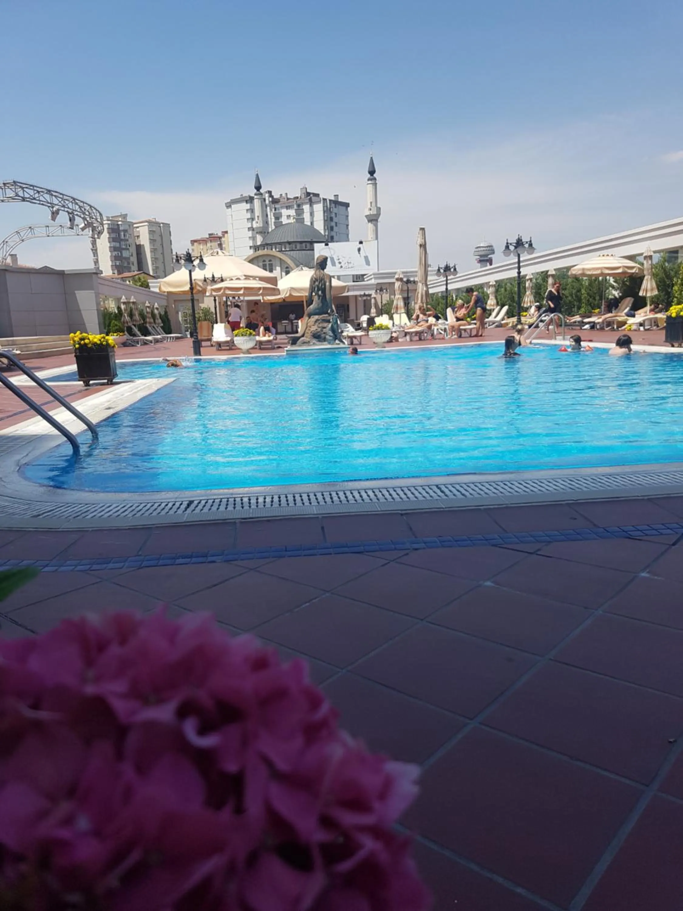 Balcony/Terrace in Buyukhanli Park Hotel