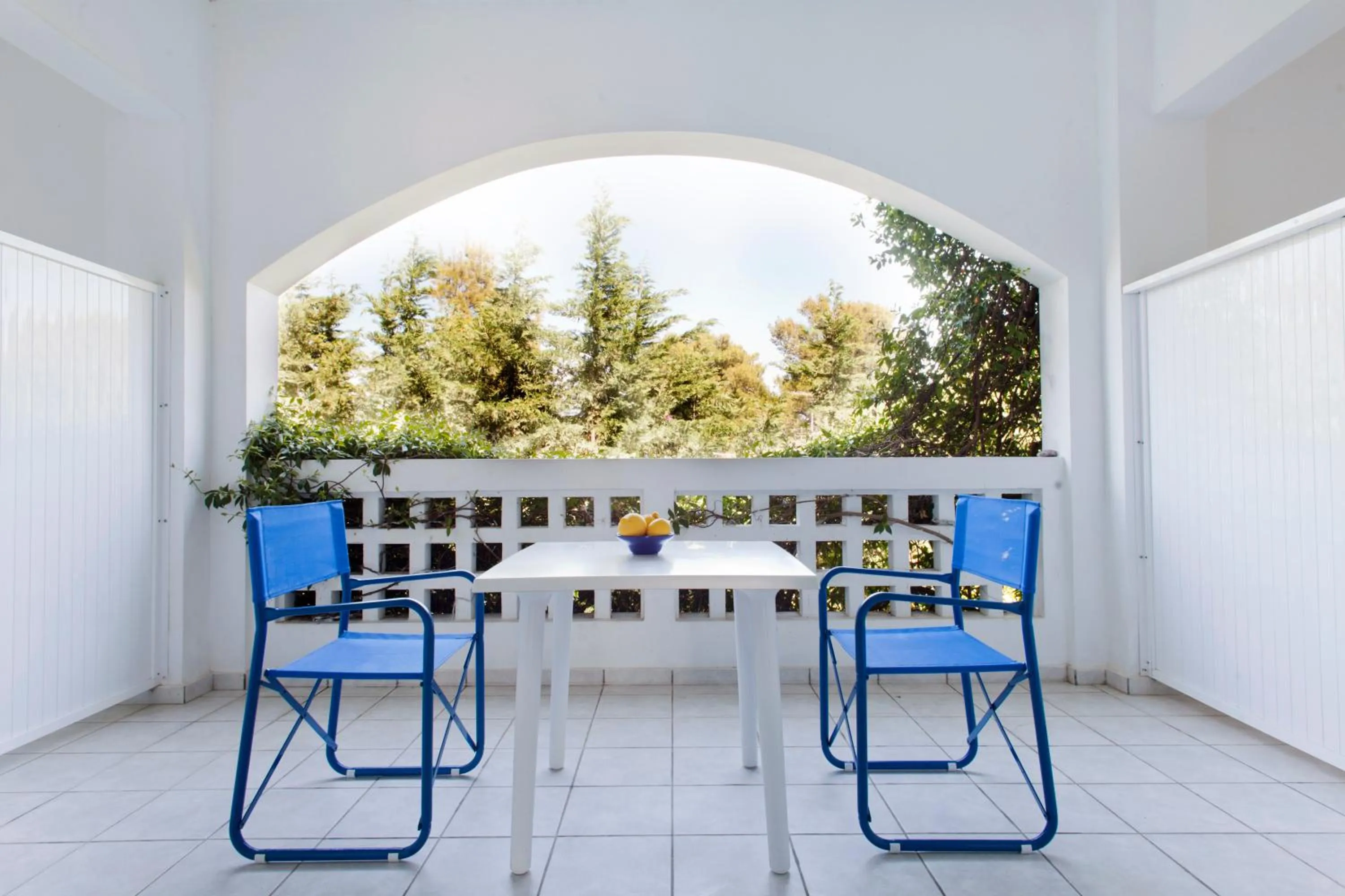 Balcony/Terrace in Daphne's Club Hotel Apartments