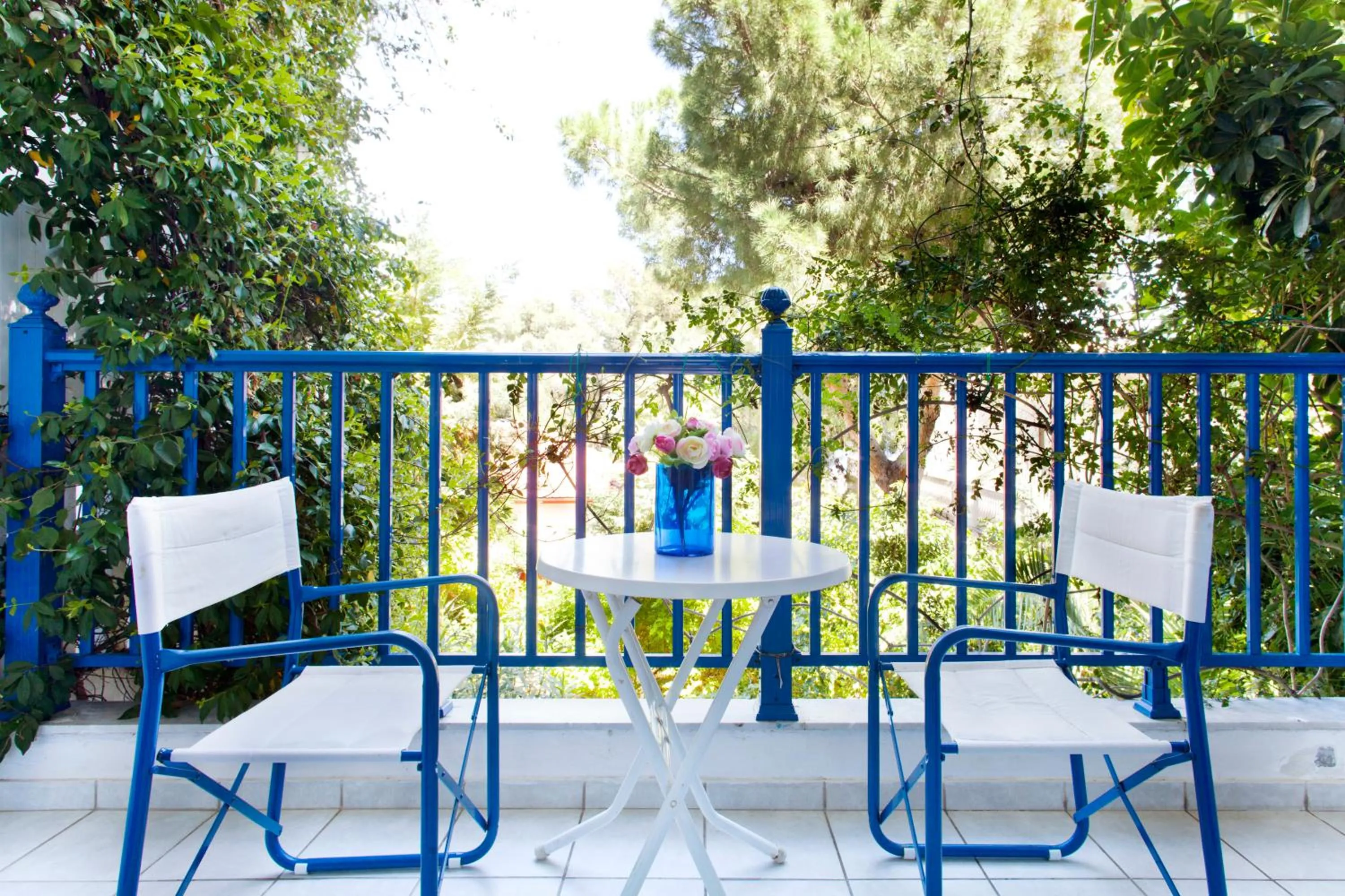 Balcony/Terrace in Daphne's Club Hotel Apartments