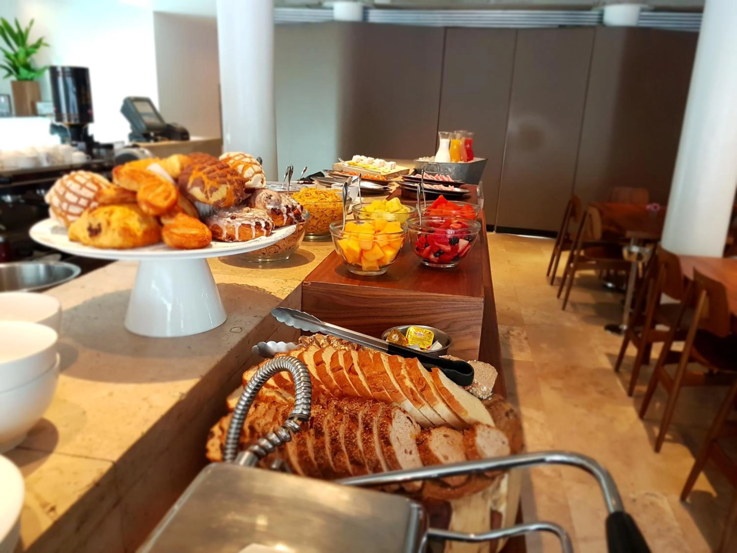 Continental breakfast in Habita, Mexico City, a Member of Design Hotels