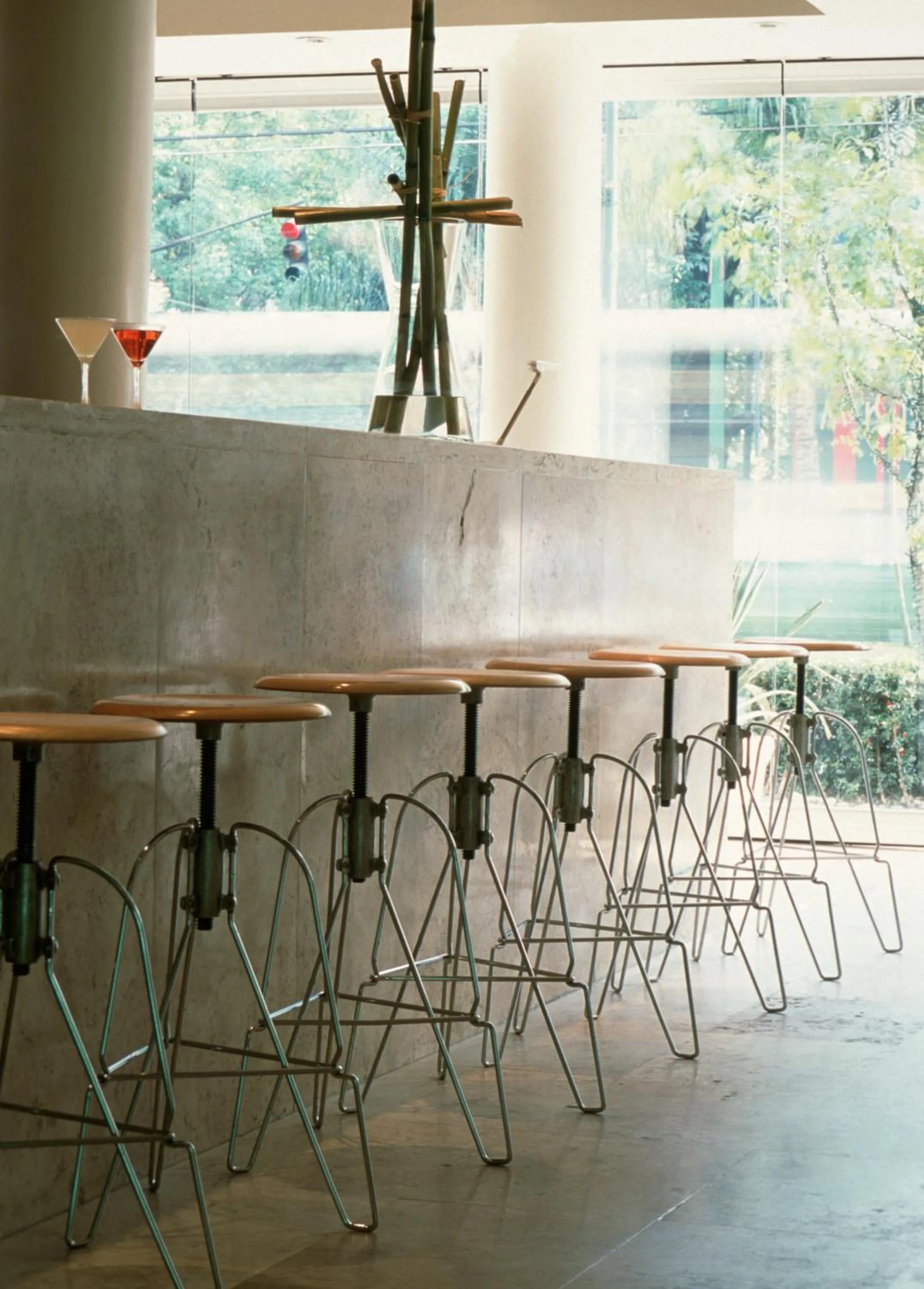 Lounge or bar in Habita, Mexico City, a Member of Design Hotels