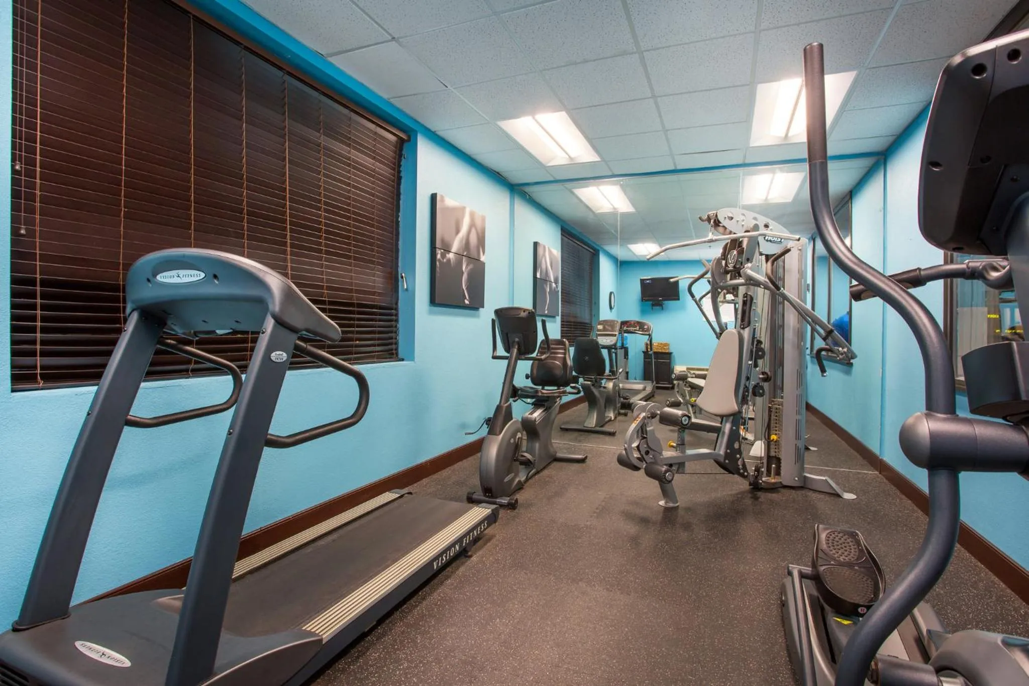 Fitness centre/facilities in Holiday Inn Express Lexington Southwest Nicholasville by IHG